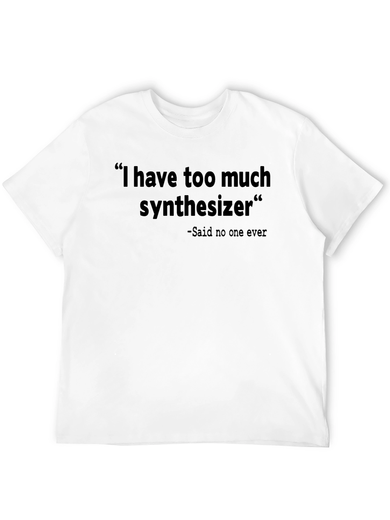 Synthesizer T-Shirt - Funny Music Lover Tee