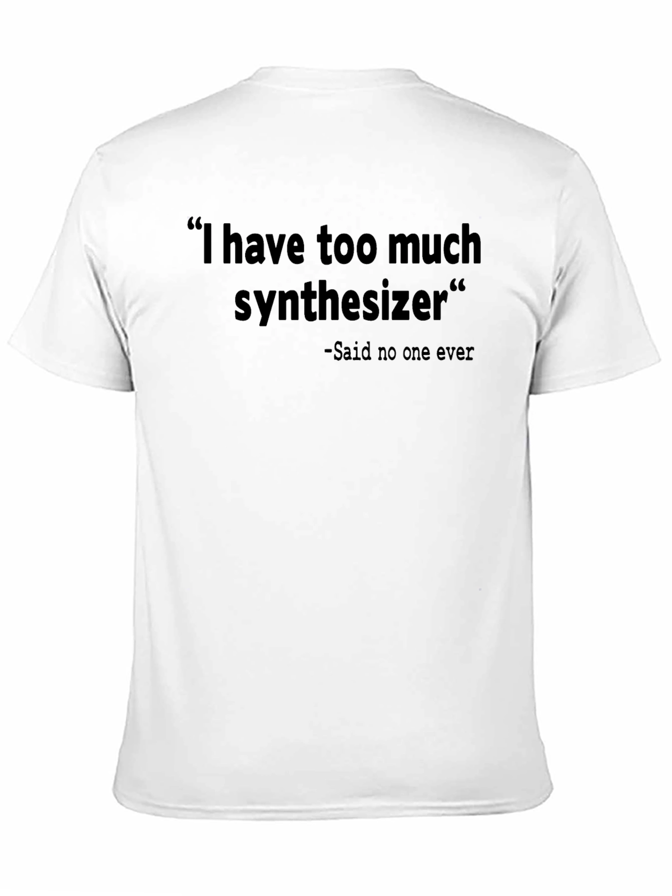 Synthesizer T-Shirt - Funny Music Lover Tee