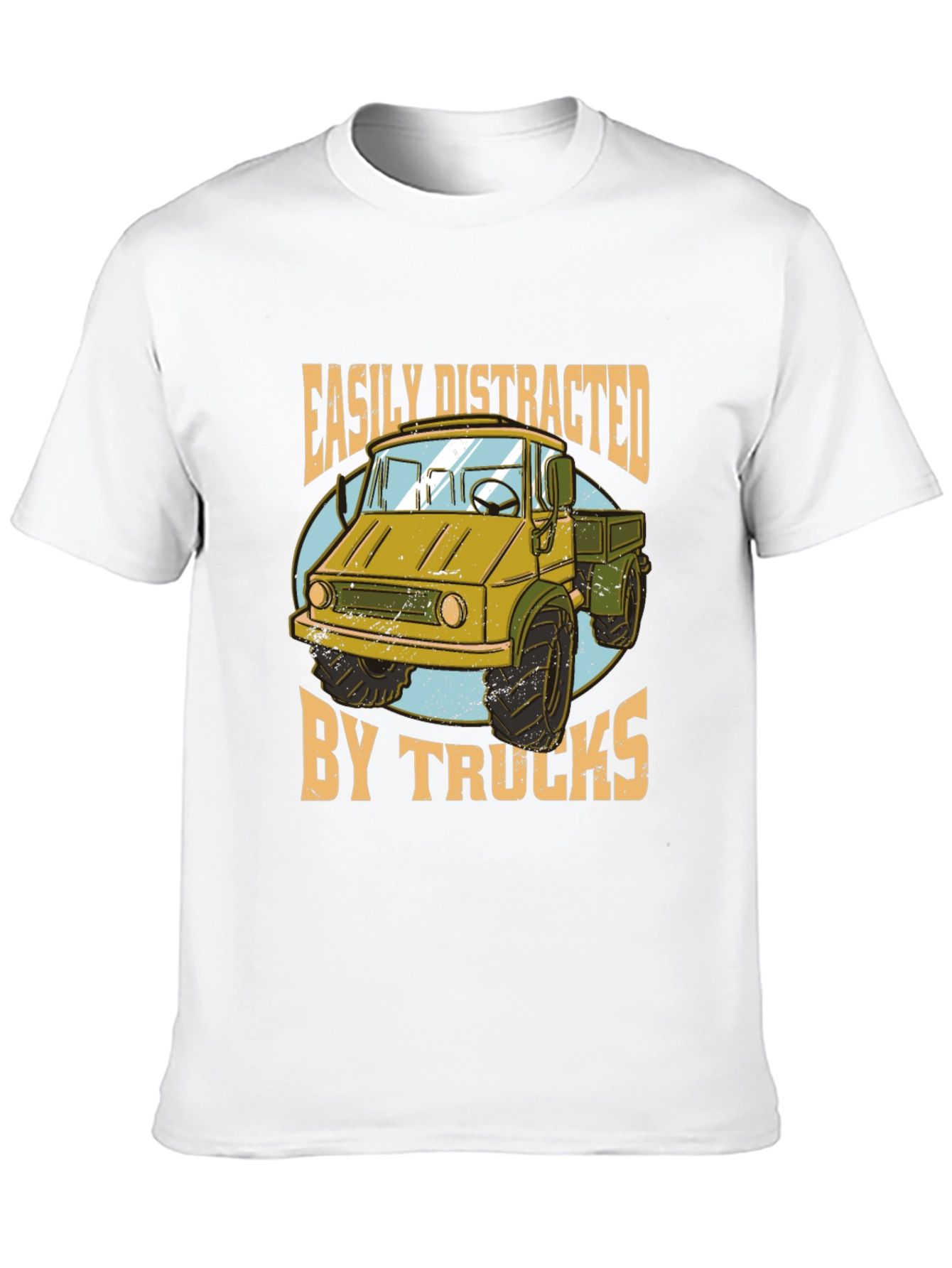 Easily Distracted by Trucks Graphic Tee