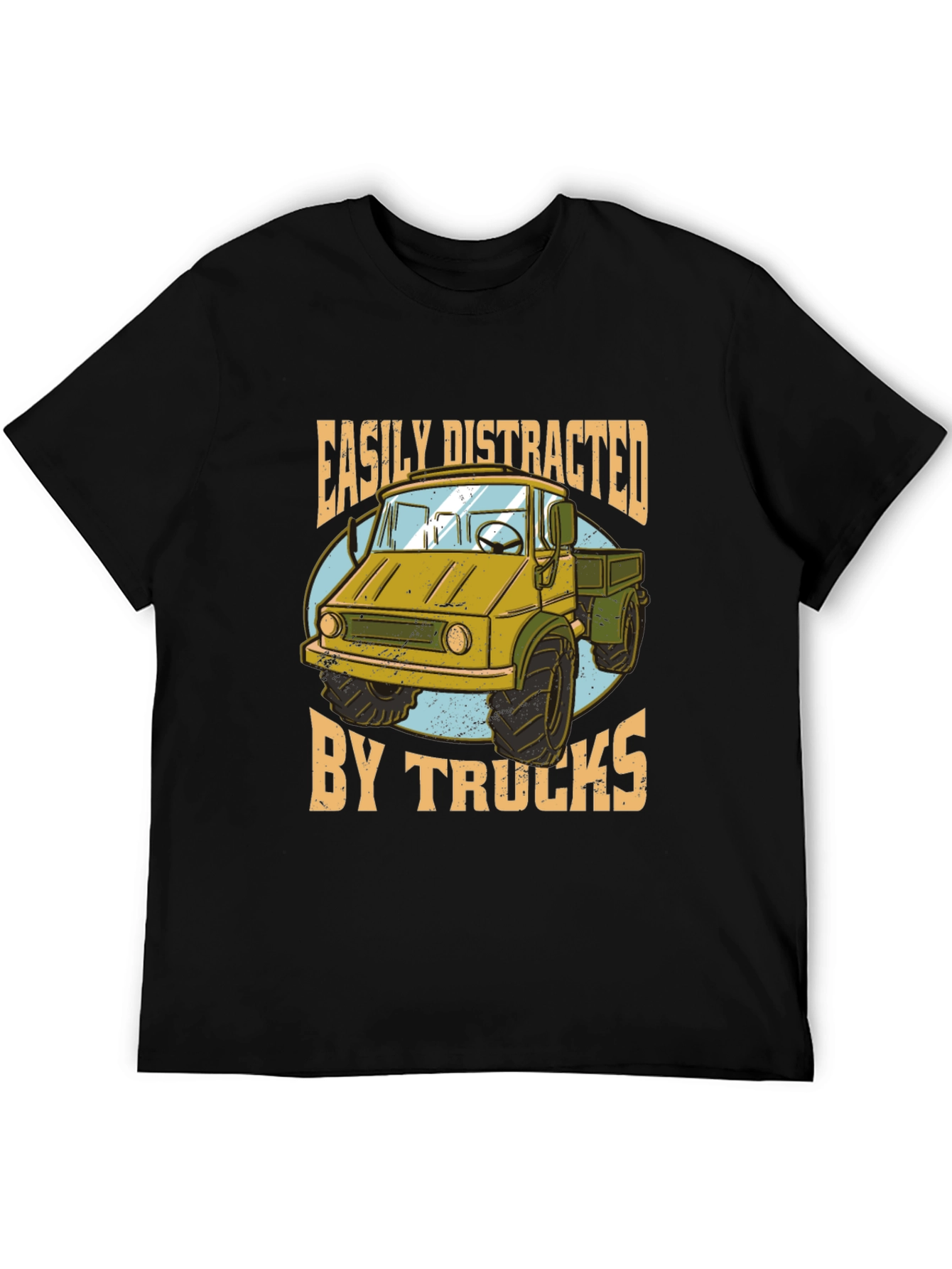 Easily Distracted by Trucks Graphic Tee