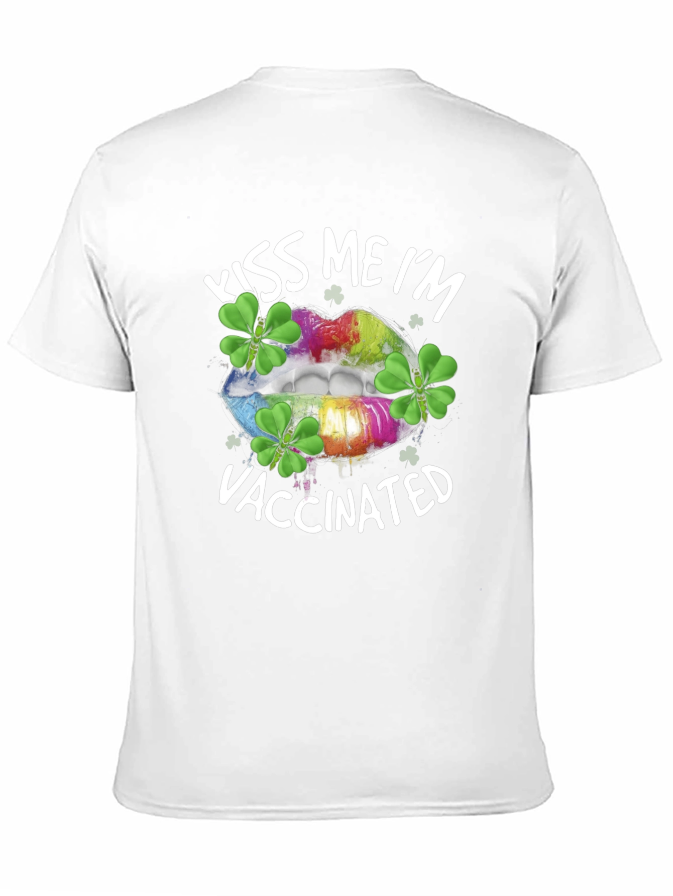 Kiss Me Im Vaccinated St. Patricks Day T-Shirt