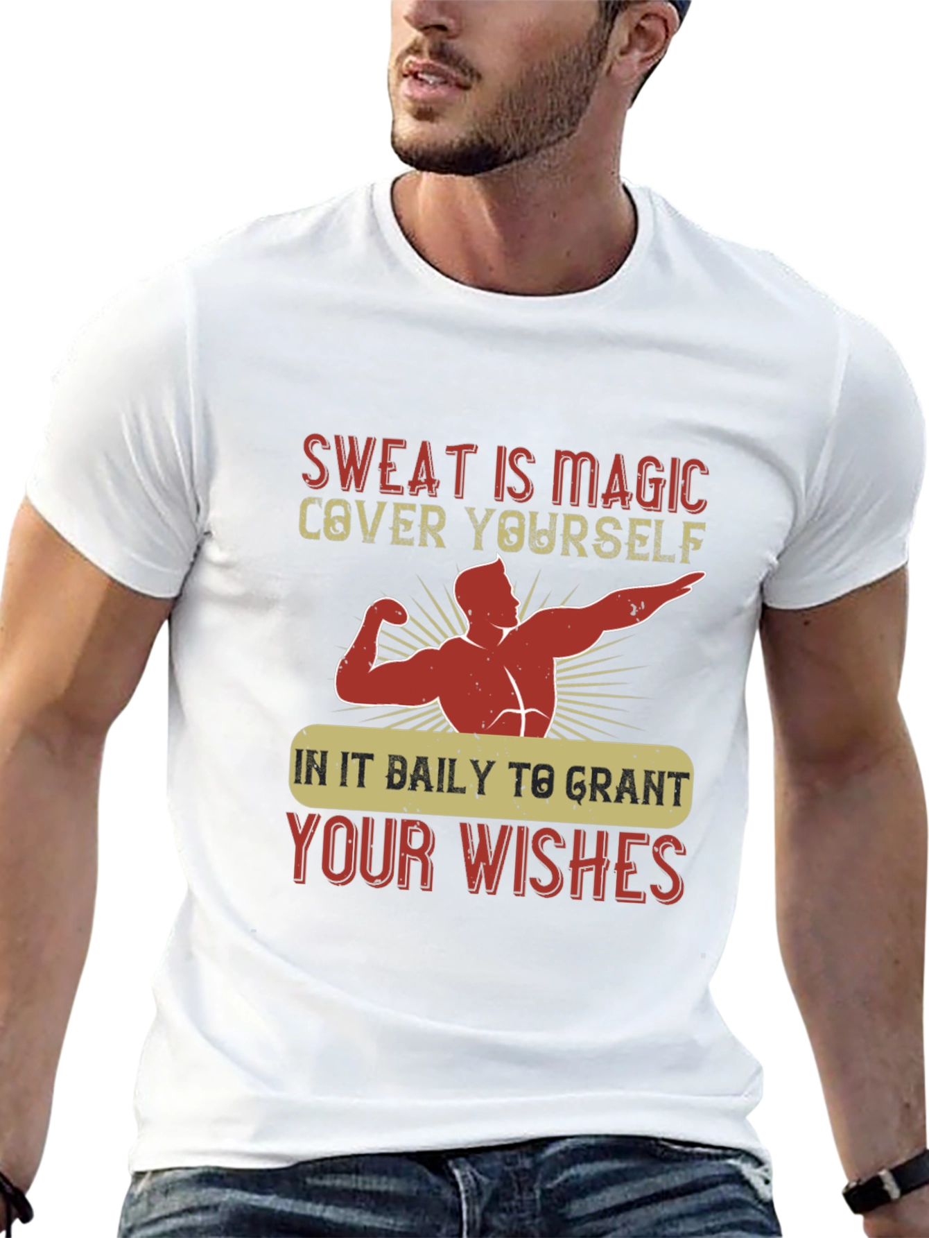 Sweat is Magic T-Shirt - Gym Motivation