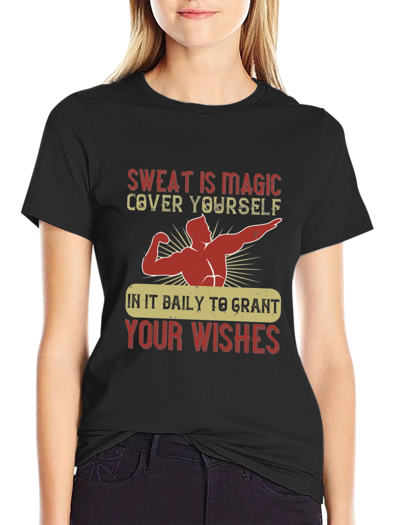 Sweat is Magic T-Shirt - Gym Motivation