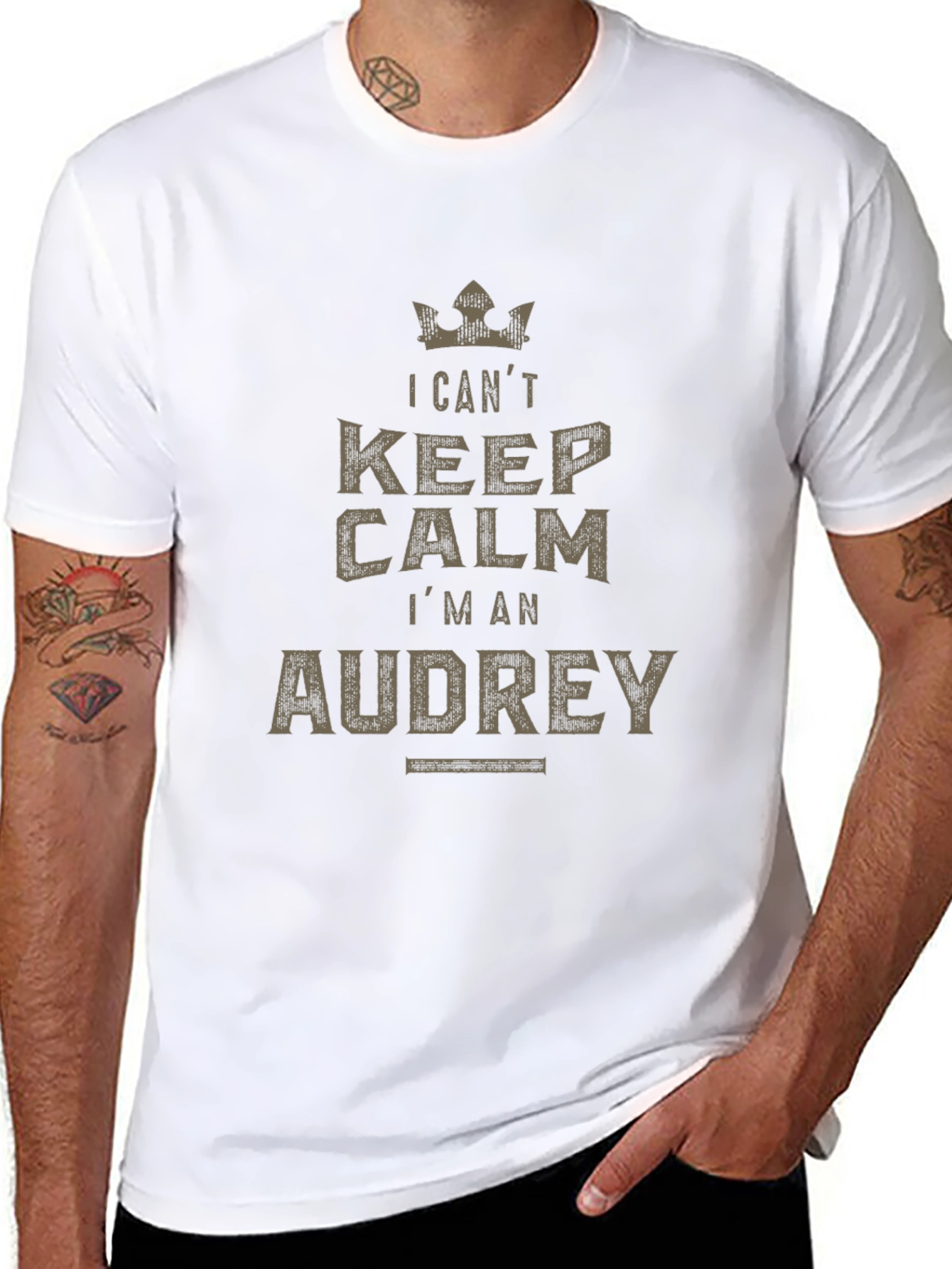 I Cant Keep Calm Im an Audrey T-Shirt