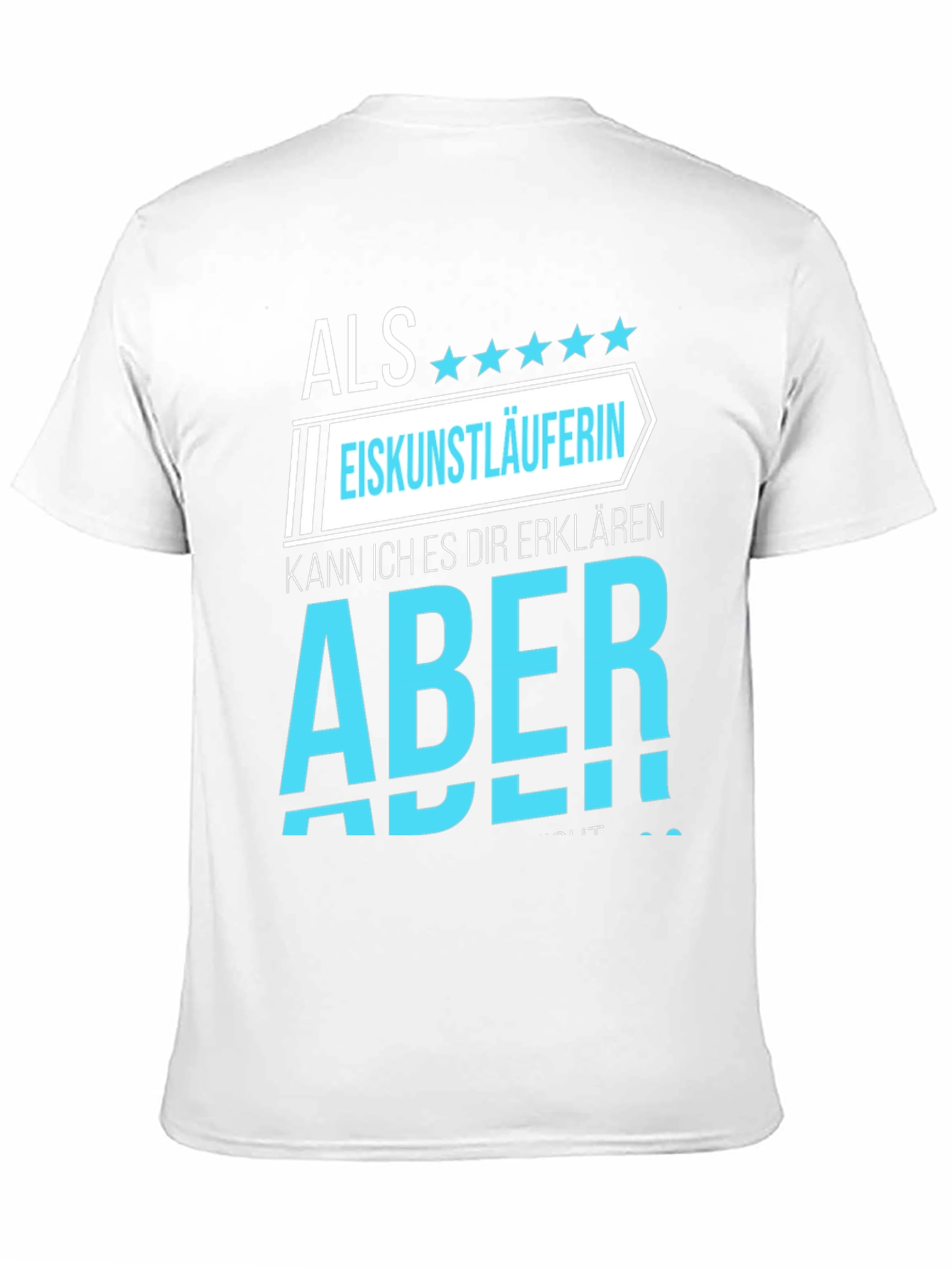 Ice Skater T-Shirt - Novelty Graphic Tee