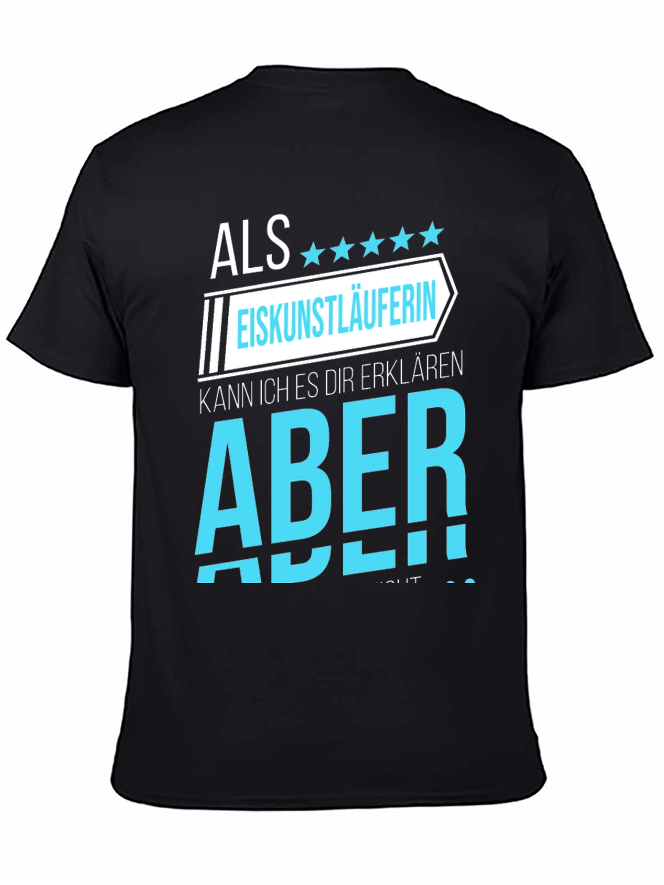 Ice Skater T-Shirt - Novelty Graphic Tee