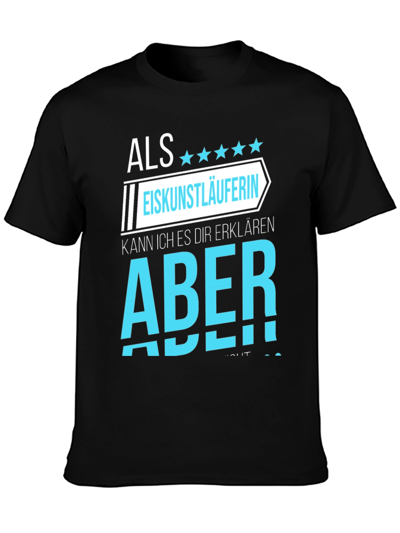 Ice Skater T-Shirt - Novelty Graphic Tee