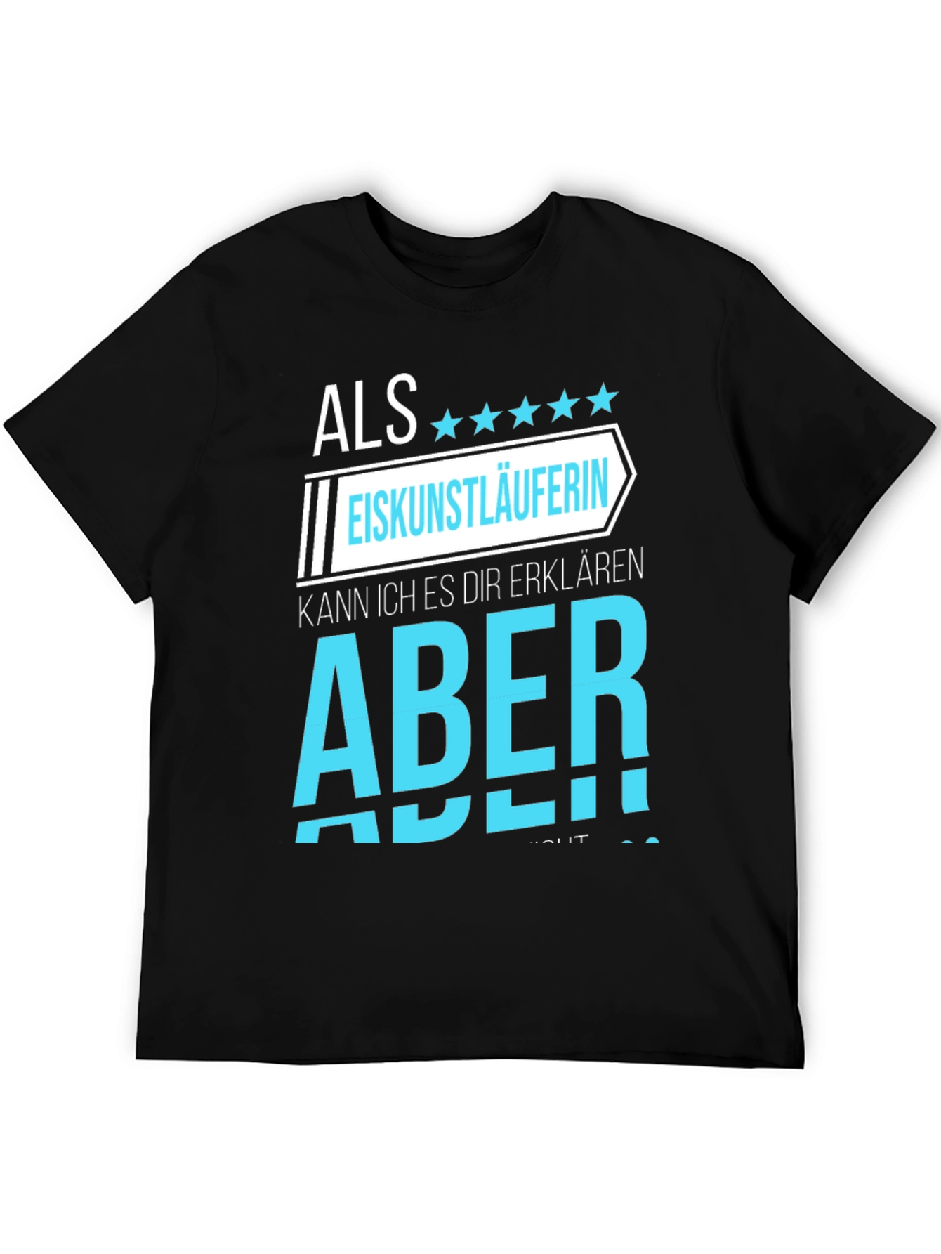 Ice Skater T-Shirt - Novelty Graphic Tee