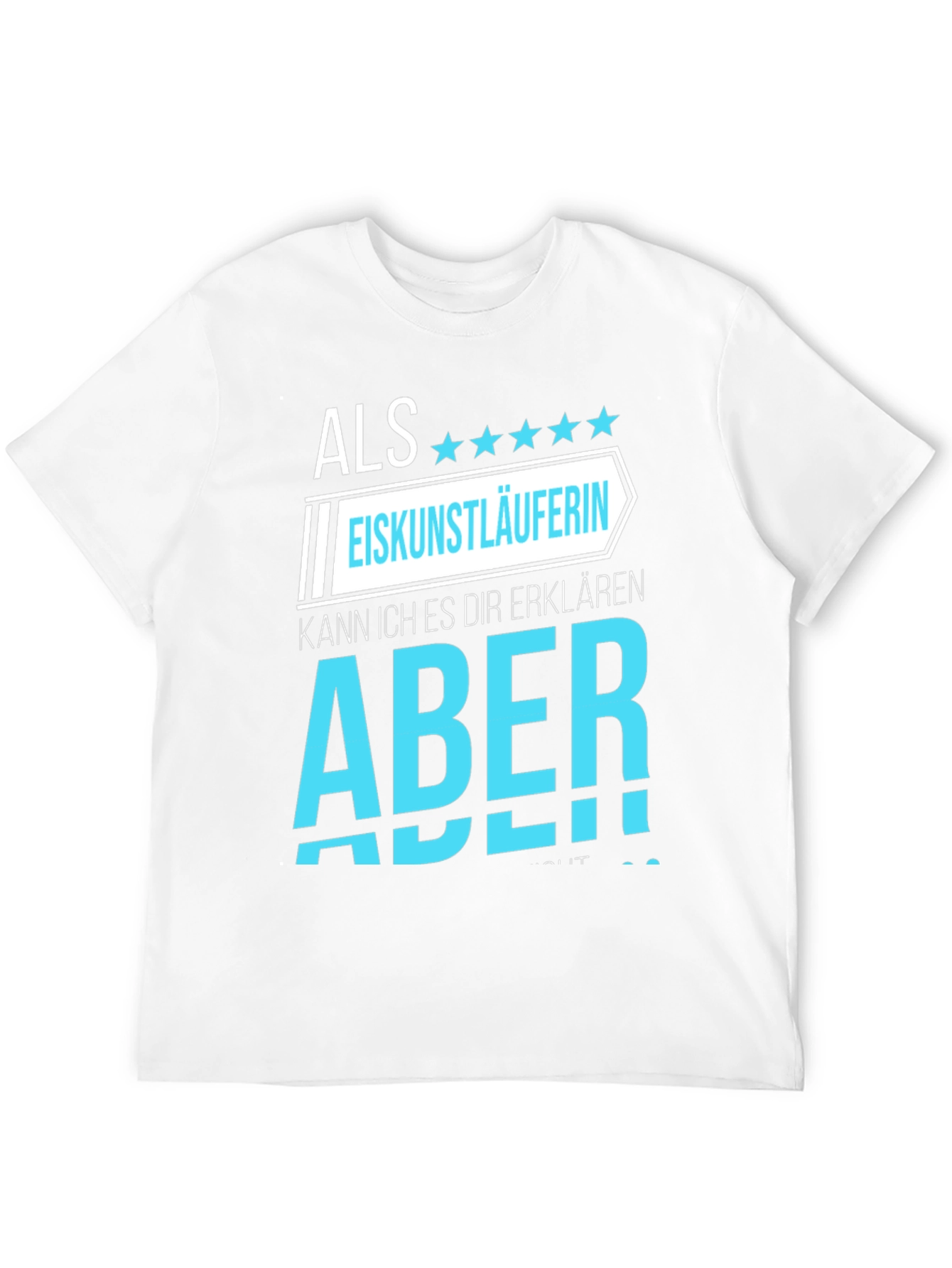 Ice Skater T-Shirt - Novelty Graphic Tee