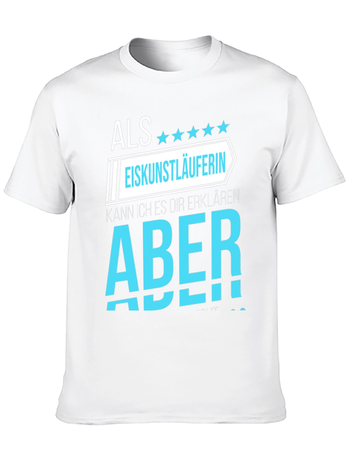 Ice Skater T-Shirt - Novelty Graphic Tee