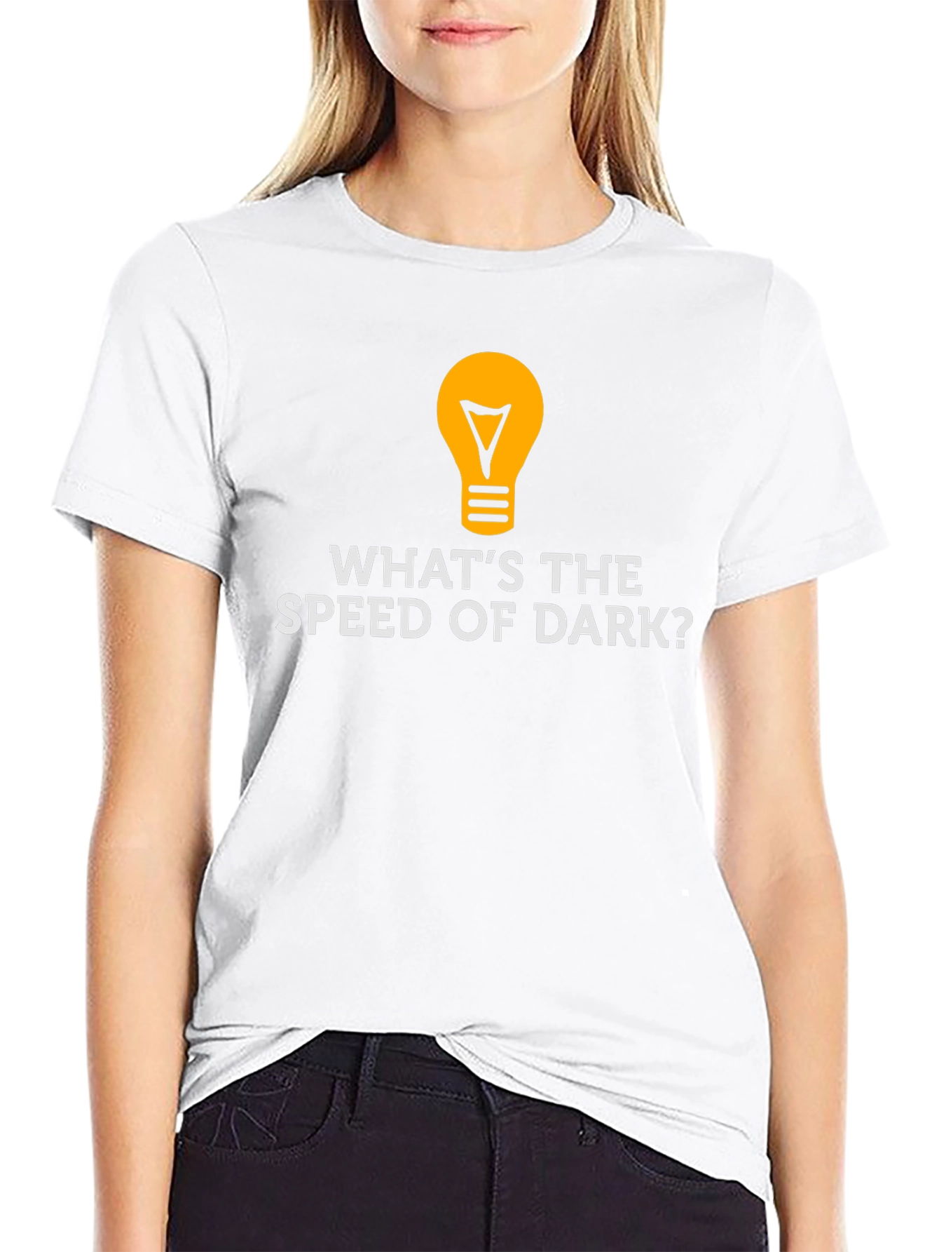 Whats the Speed of Dark? Novelty T-Shirt