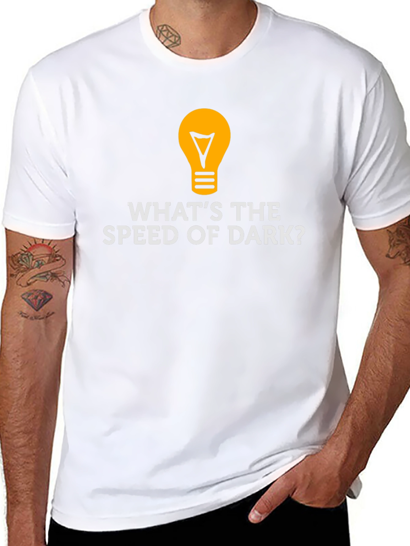 Whats the Speed of Dark? Novelty T-Shirt