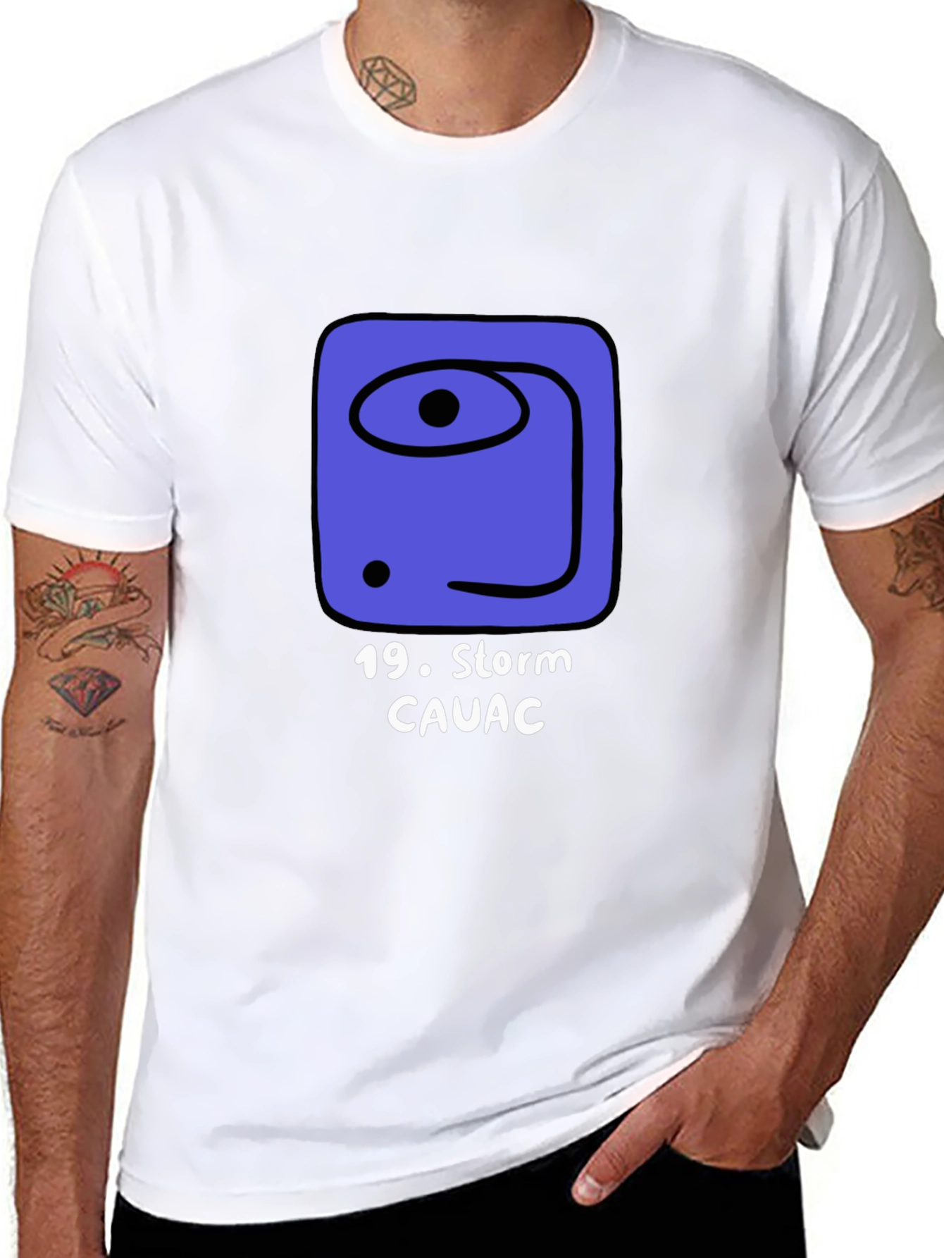 Storm CAUAC T-Shirt - Mayan Calendar Design