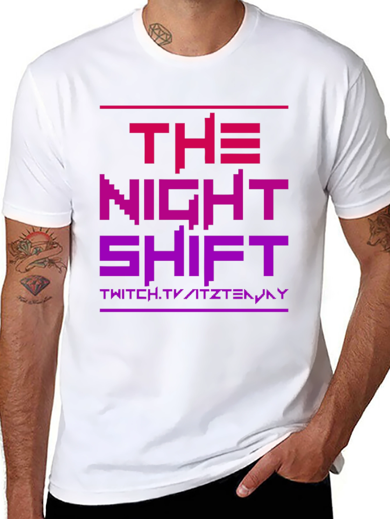 The Night Shift Twitch T-Shirt - Gamer Apparel