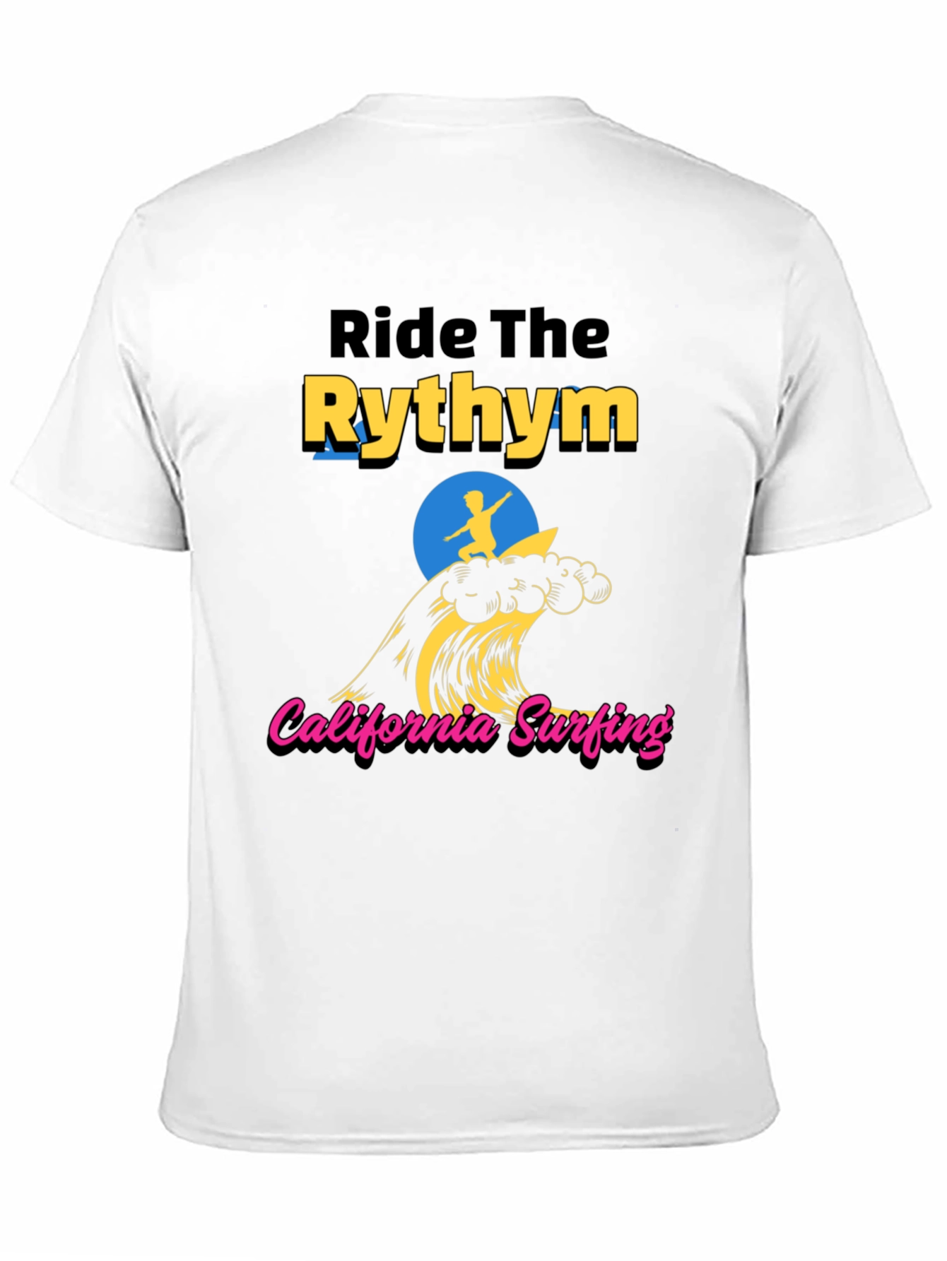 Ride the Rhythm T-Shirt - California Surfing Tee