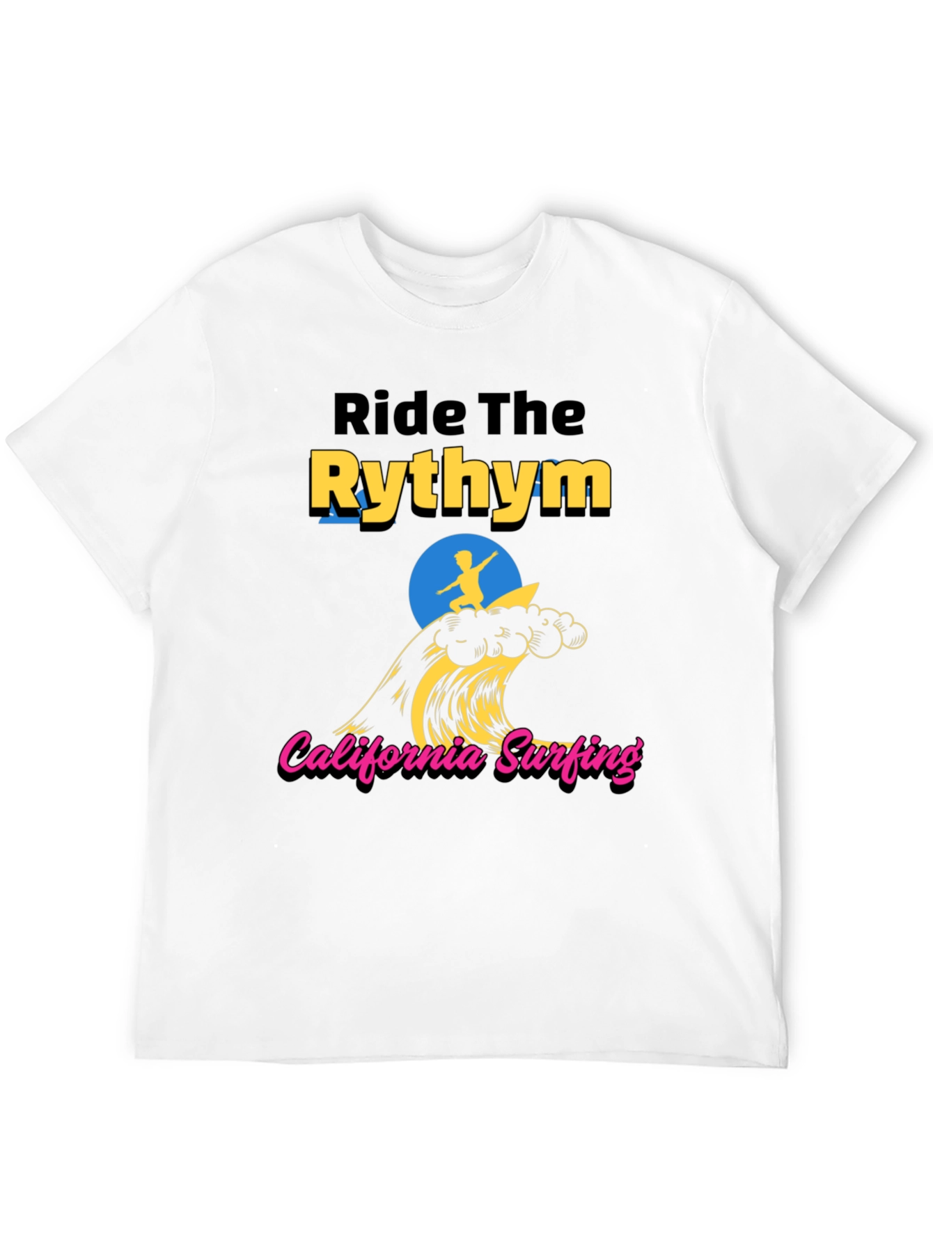 Ride the Rhythm T-Shirt - California Surfing Tee