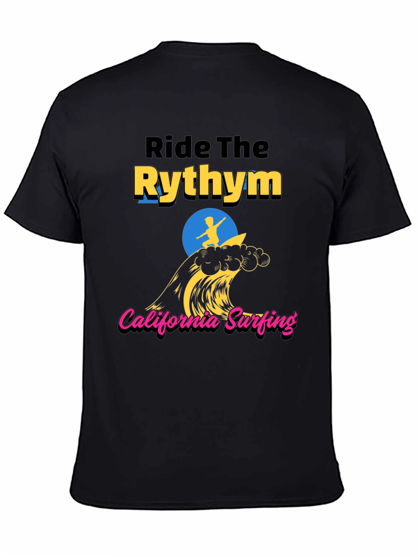 Ride the Rhythm T-Shirt - California Surfing Tee