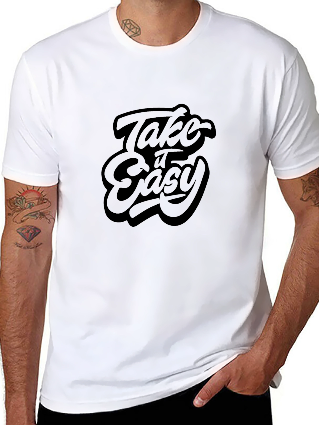 Take it Easy Graphic Tee - Casual Comfort