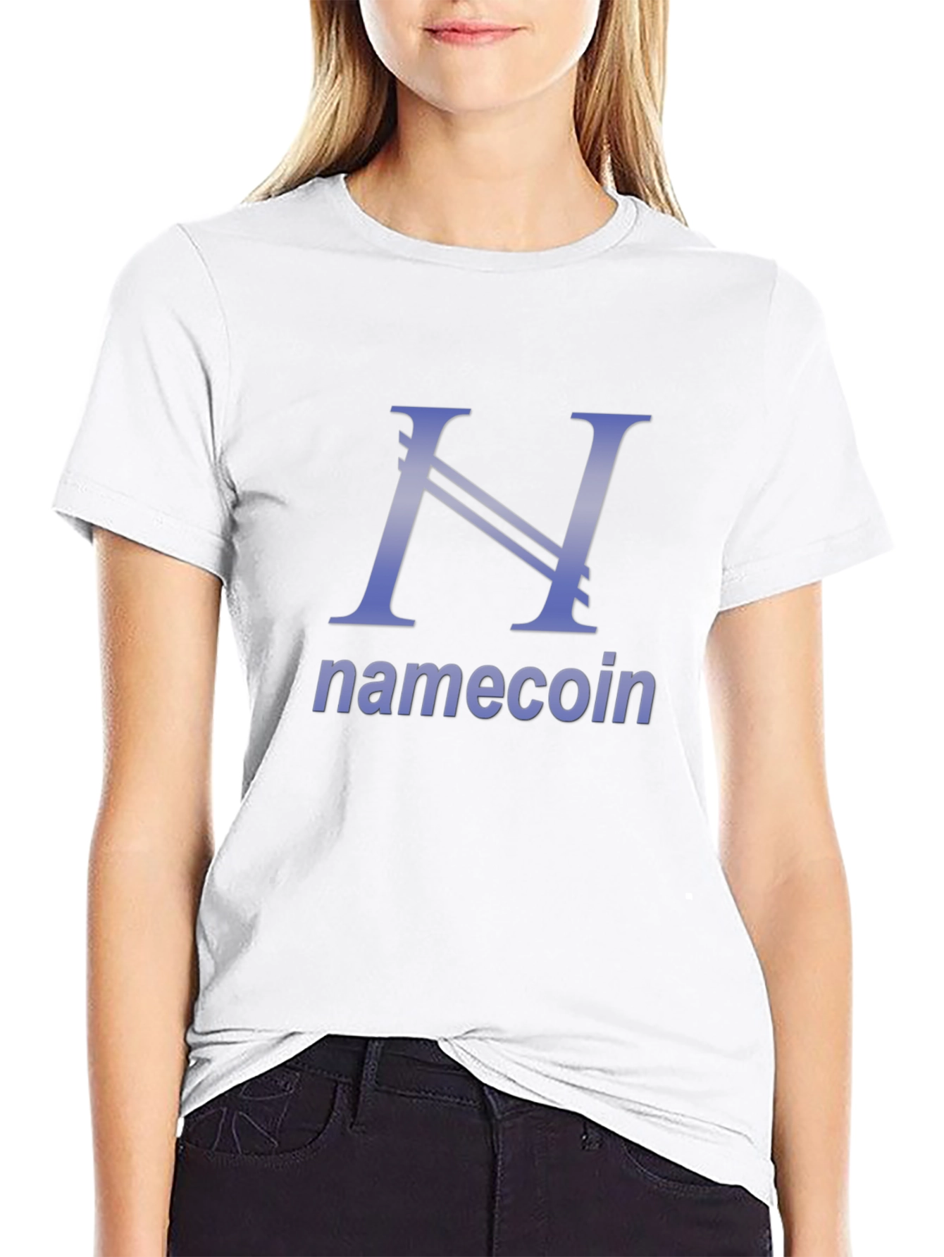 Namecoin Crypto T-Shirt - Black Tee