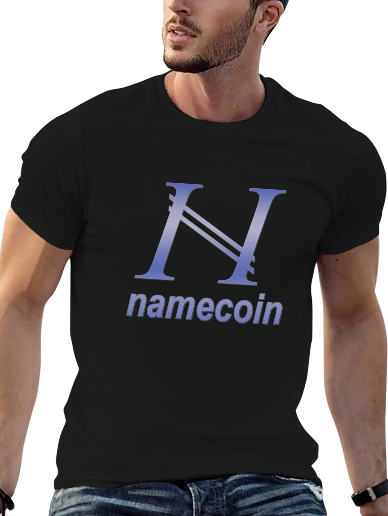 Namecoin Crypto T-Shirt - Black Tee