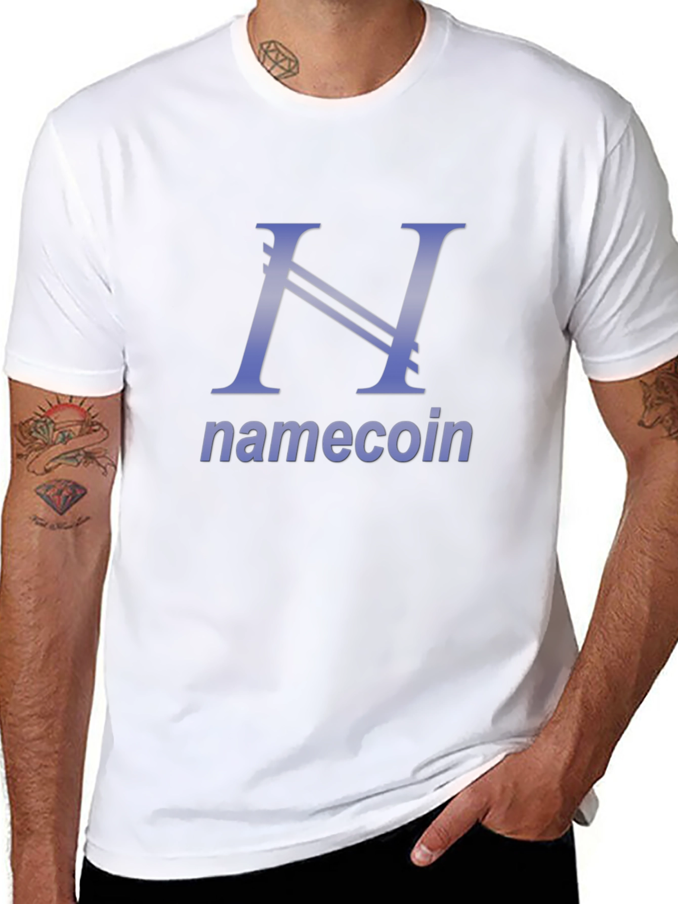 Namecoin Crypto T-Shirt - Black Tee