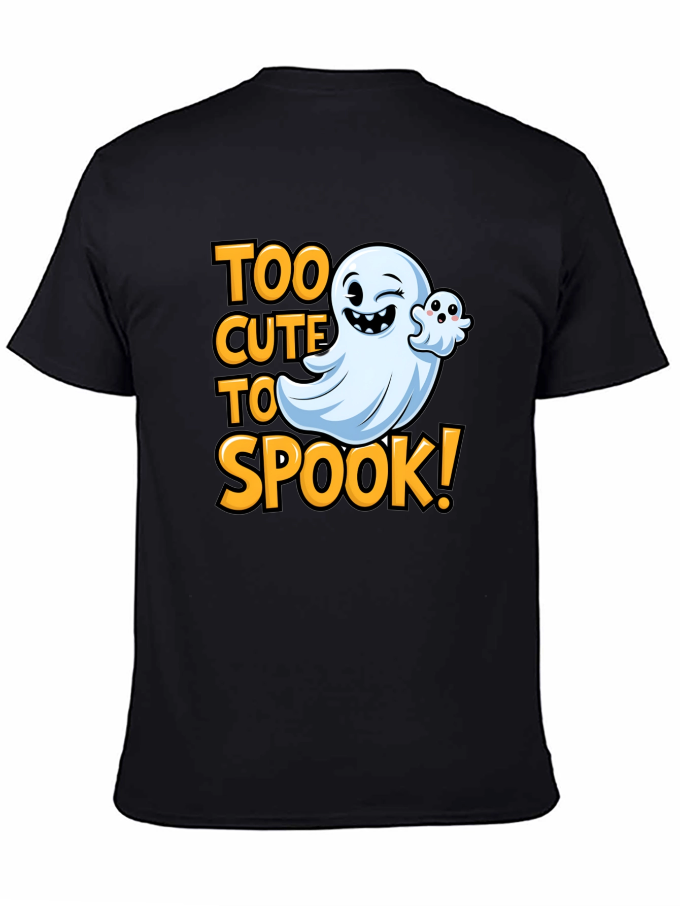 Cute Ghost Halloween Graphic T-Shirt