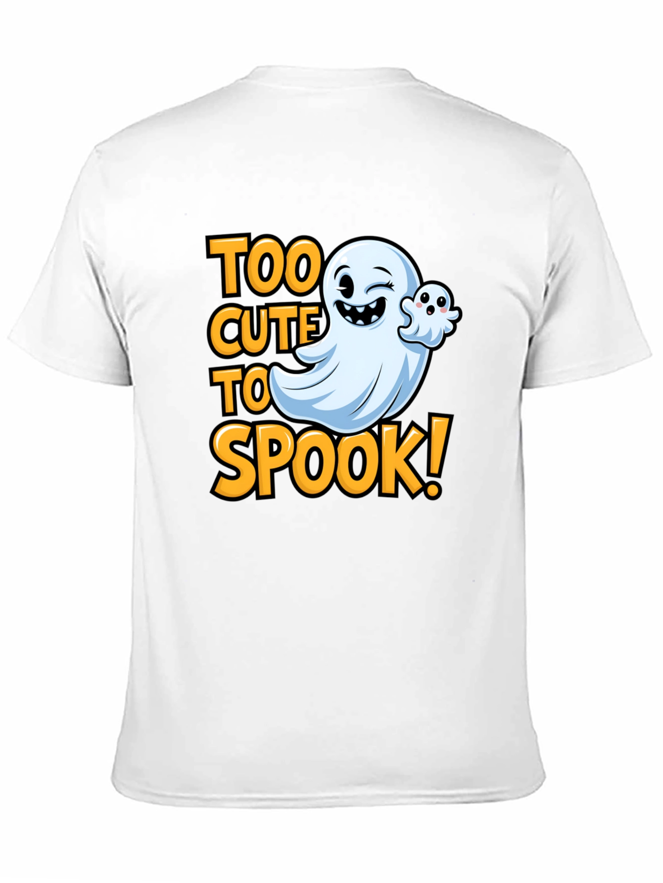 Cute Ghost Halloween Graphic T-Shirt