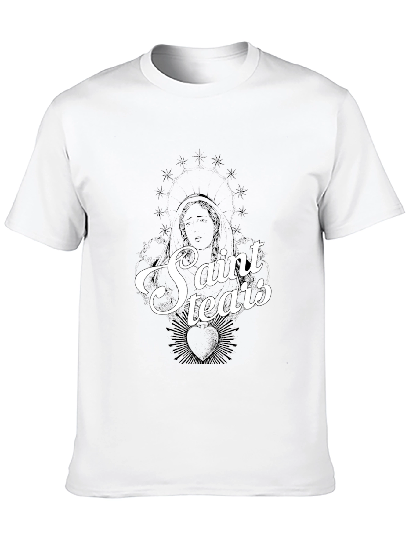 Saint Tears Graphic Tee - Black