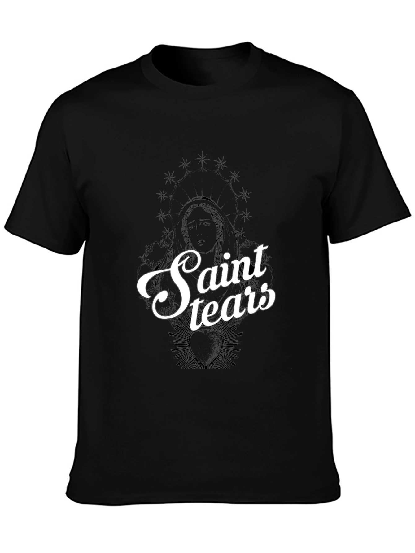 Saint Tears Graphic Tee - Black