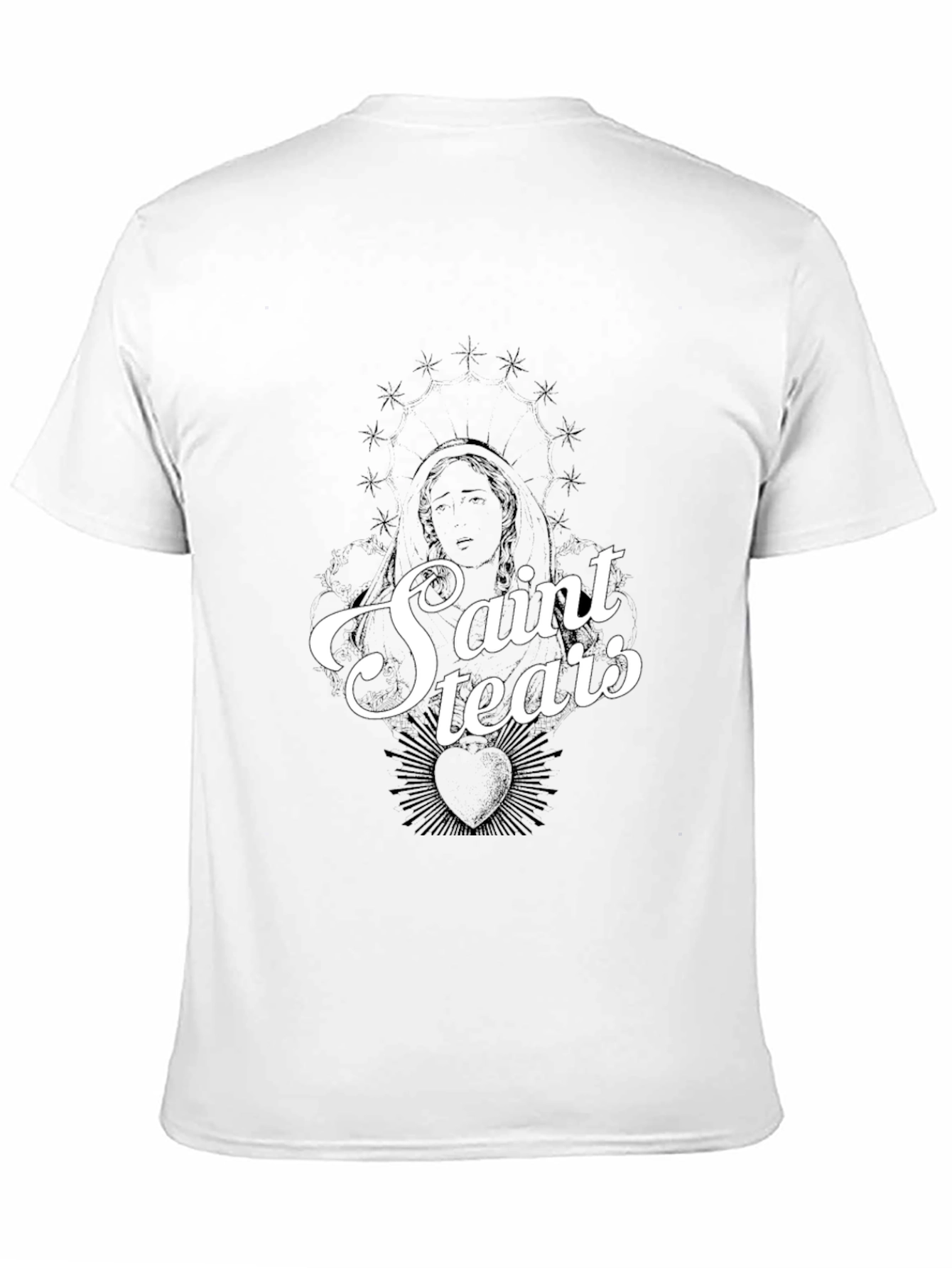 Saint Tears Graphic Tee - Black