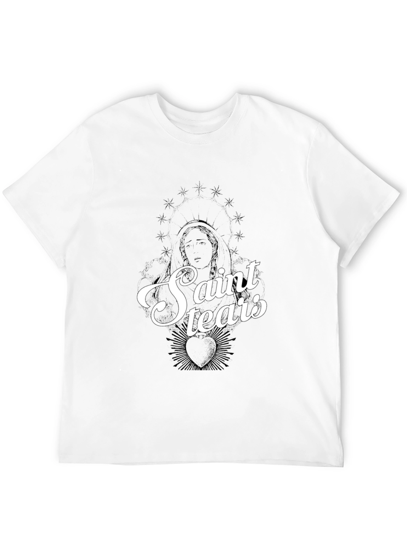 Saint Tears Graphic Tee - Black