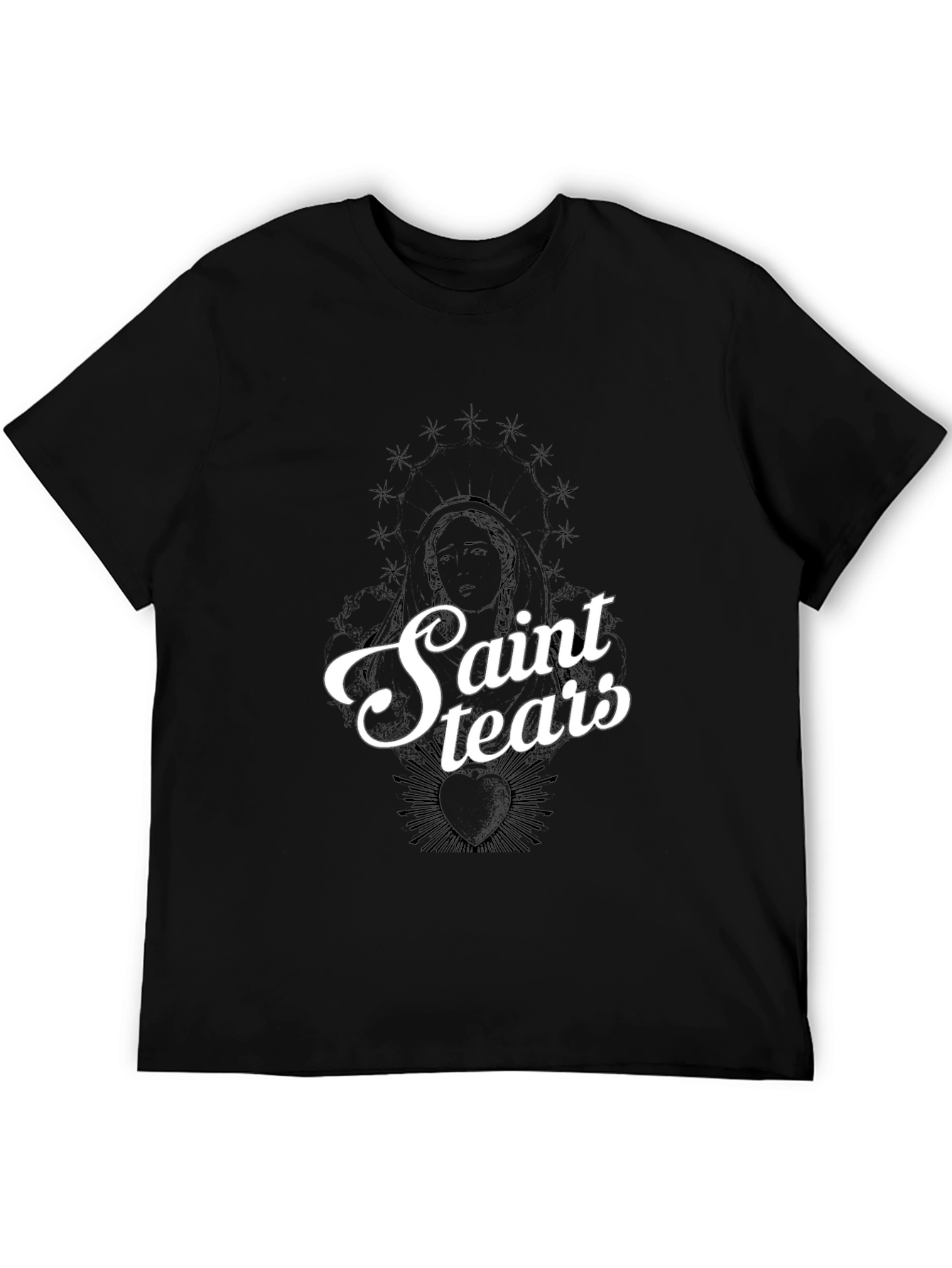 Saint Tears Graphic Tee - Black