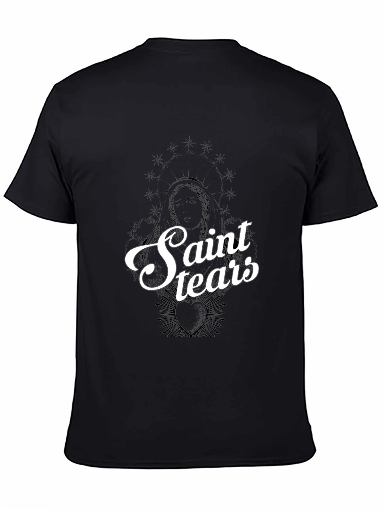 Saint Tears Graphic Tee - Black