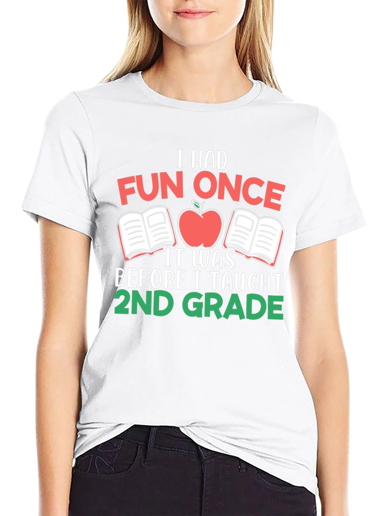 Funny 2nd Grade Teacher Graphic Tee