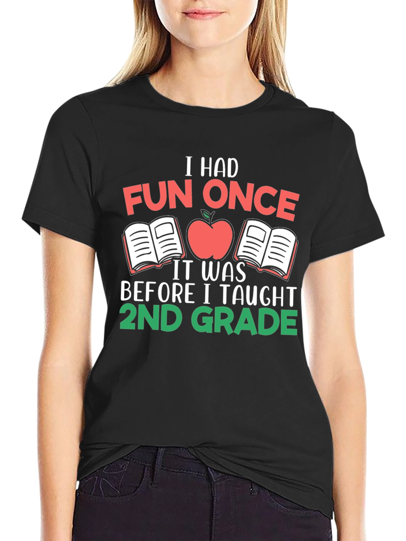 Funny 2nd Grade Teacher Graphic Tee