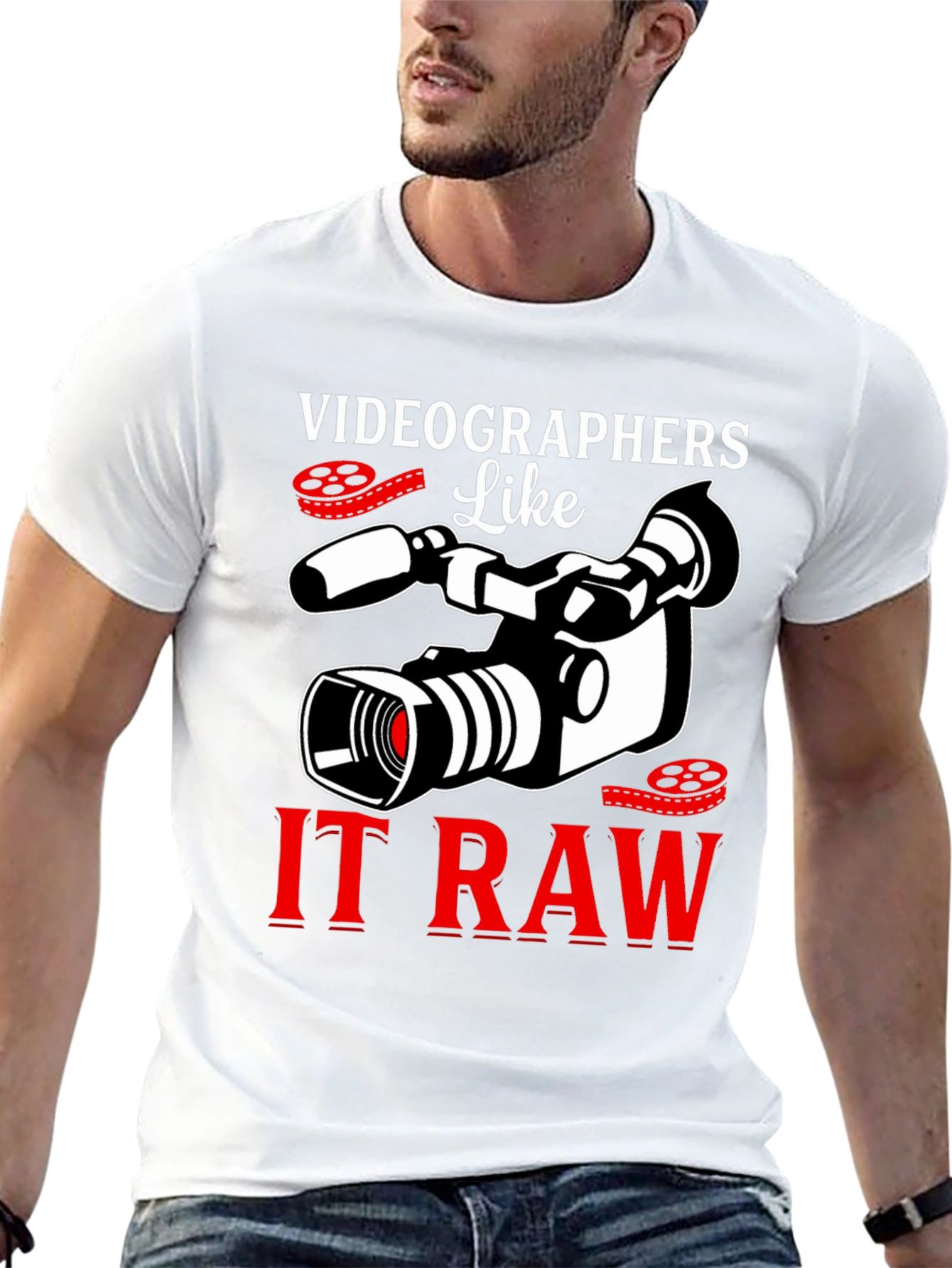 Videographers Like It Raw Graphic T-Shirt