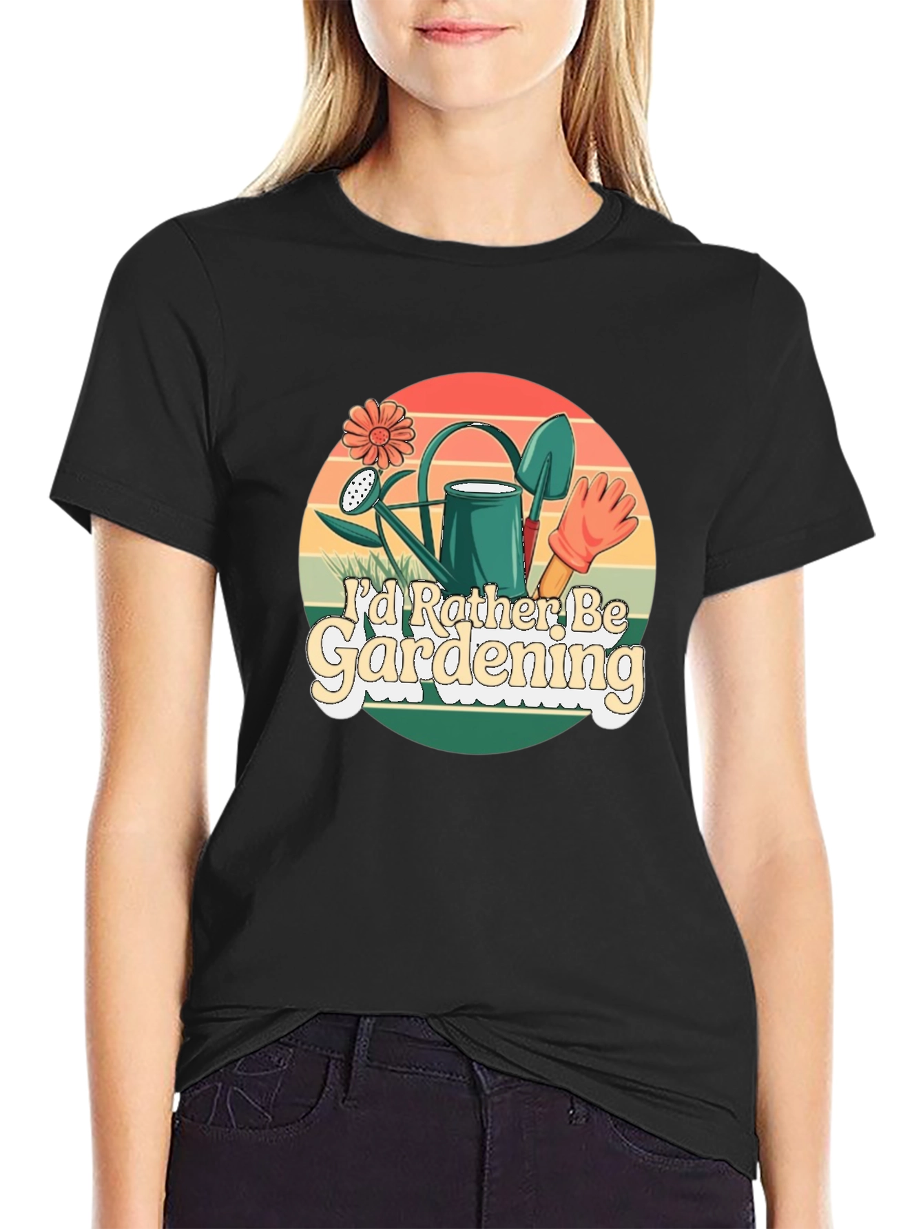 Id Rather Be Gardening T-Shirt