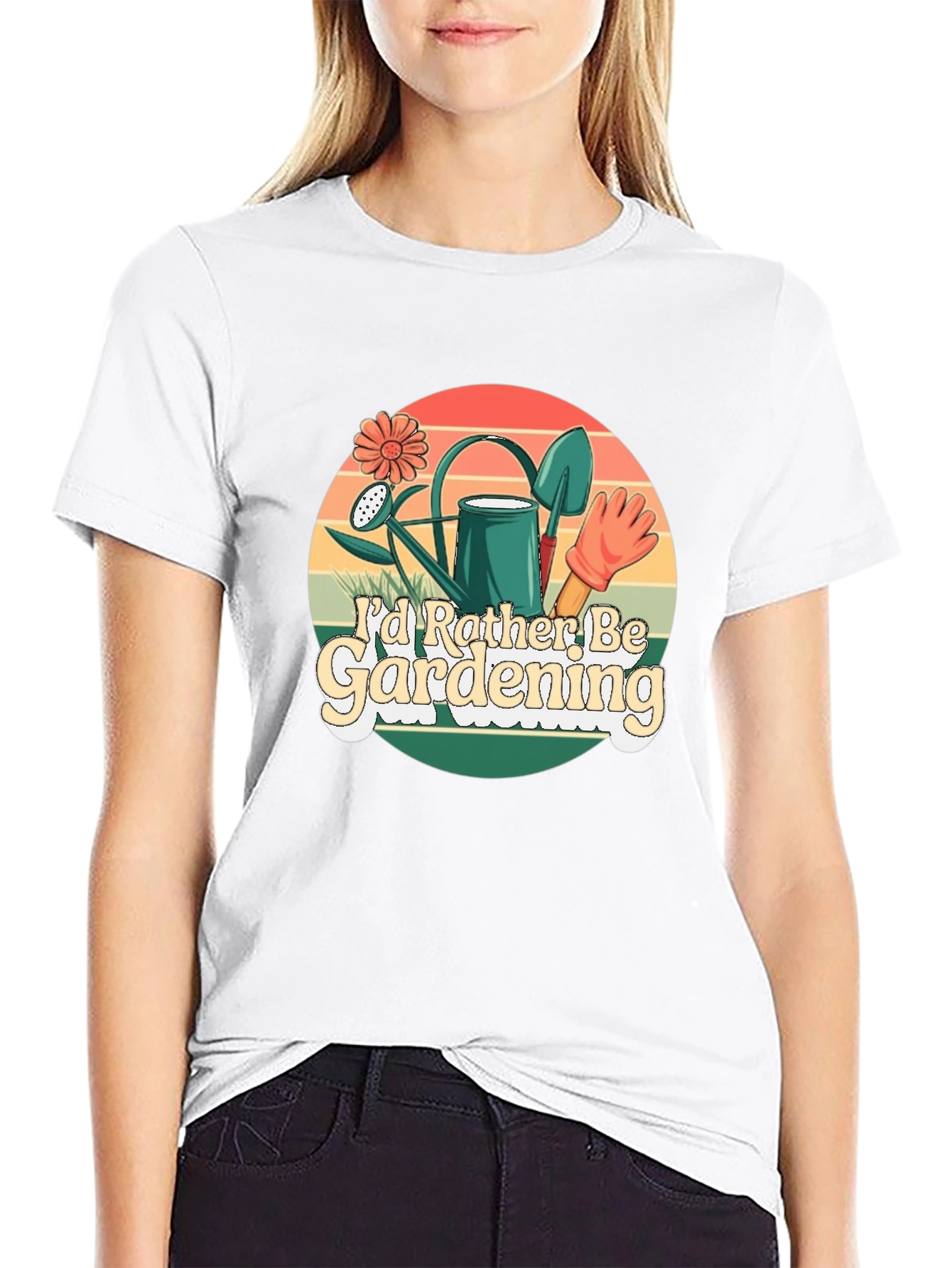 Id Rather Be Gardening T-Shirt