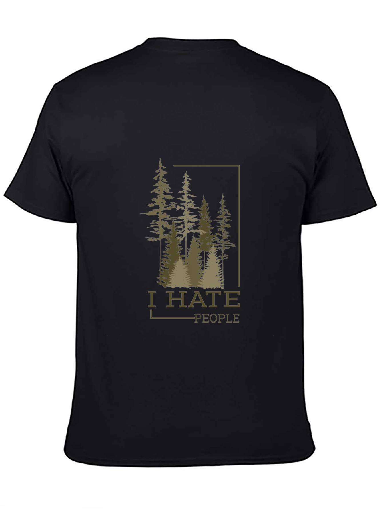 I Hate People Nature T-Shirt