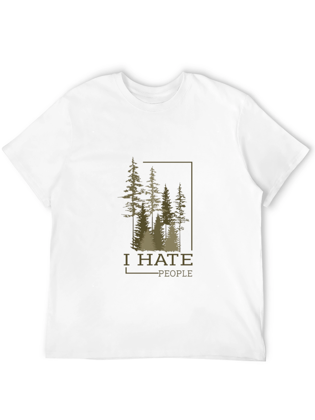 I Hate People Nature T-Shirt