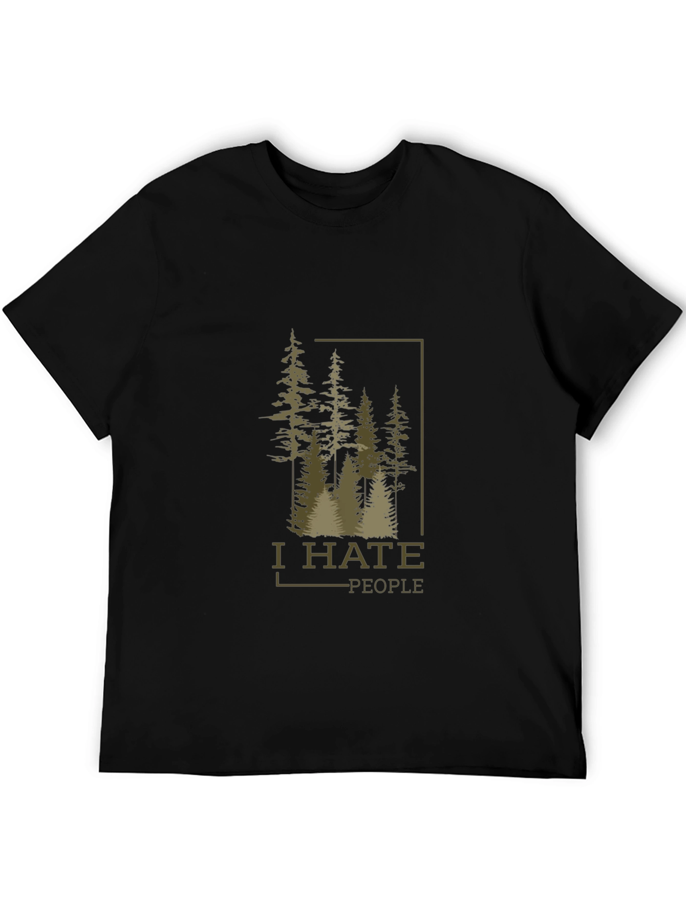 I Hate People Nature T-Shirt