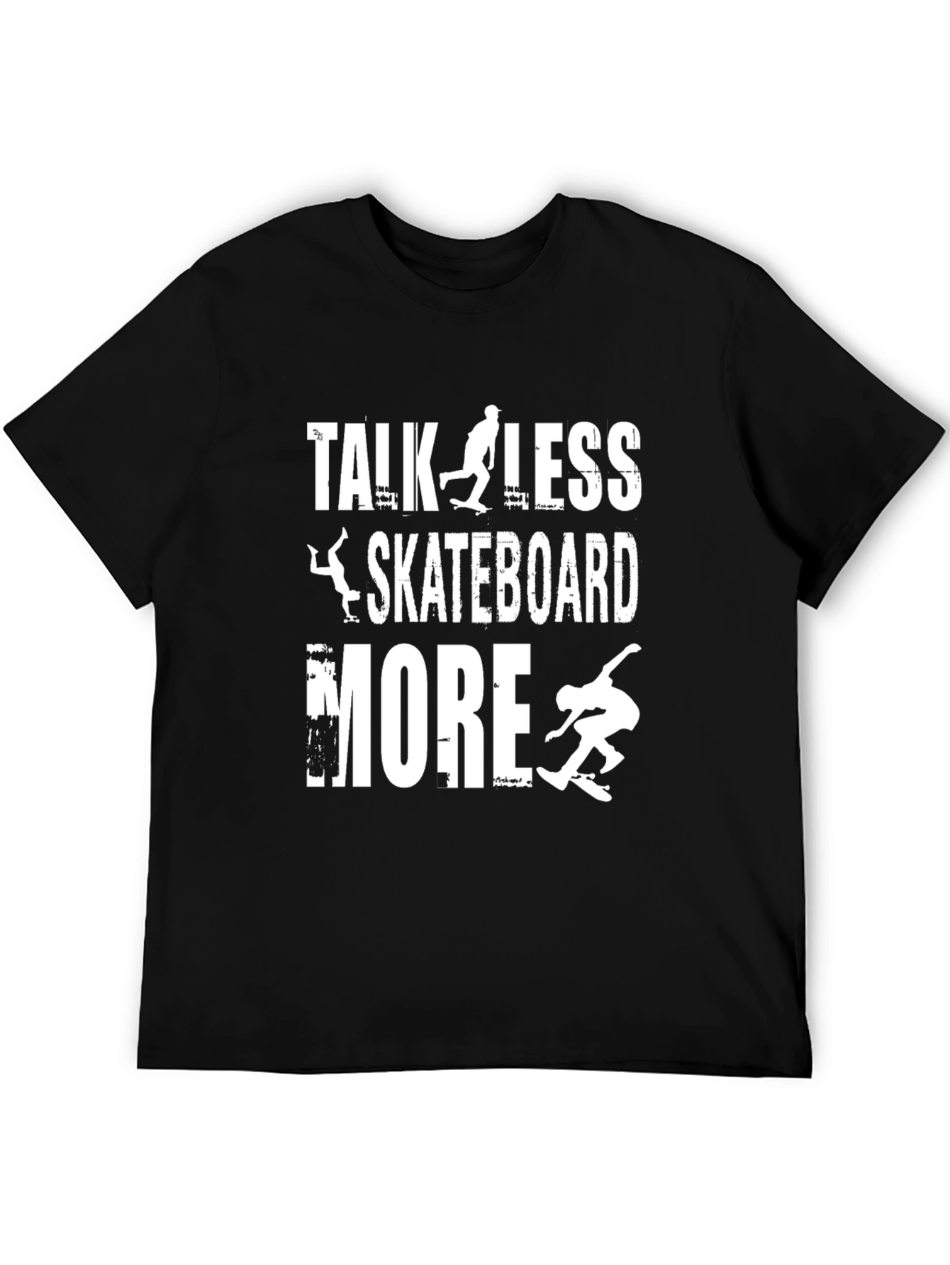 Talk Less Skateboard More Graphic Tee