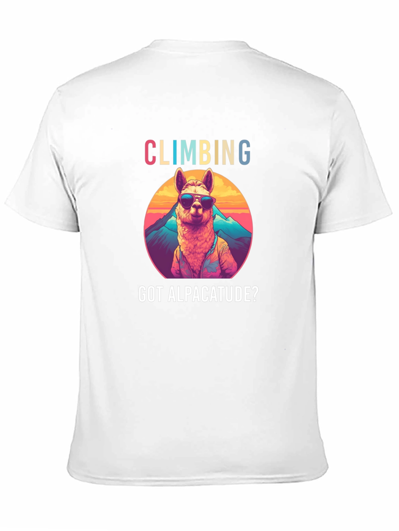 Climbing Alpaca-tude T-Shirt