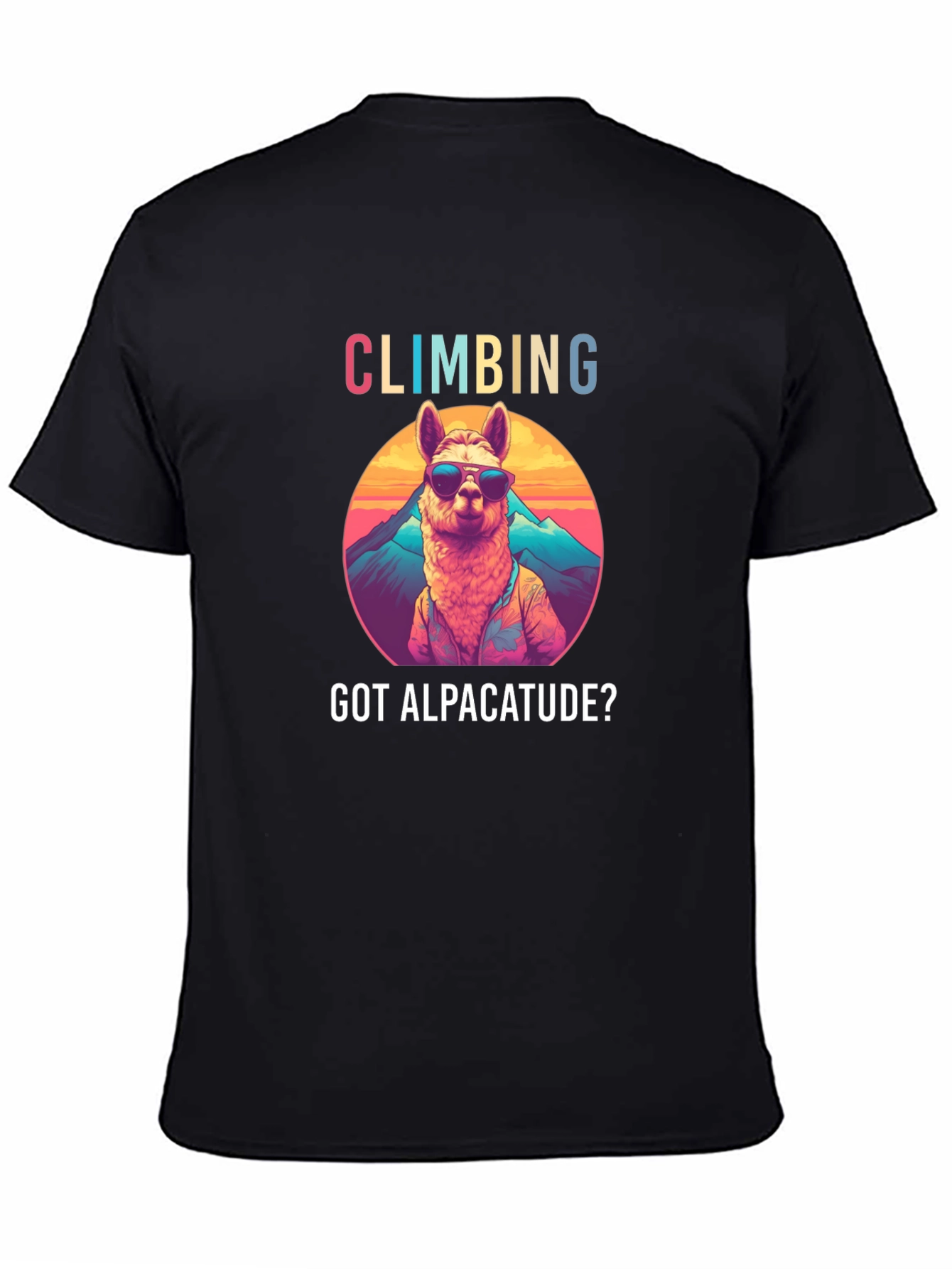 Climbing Alpaca-tude T-Shirt