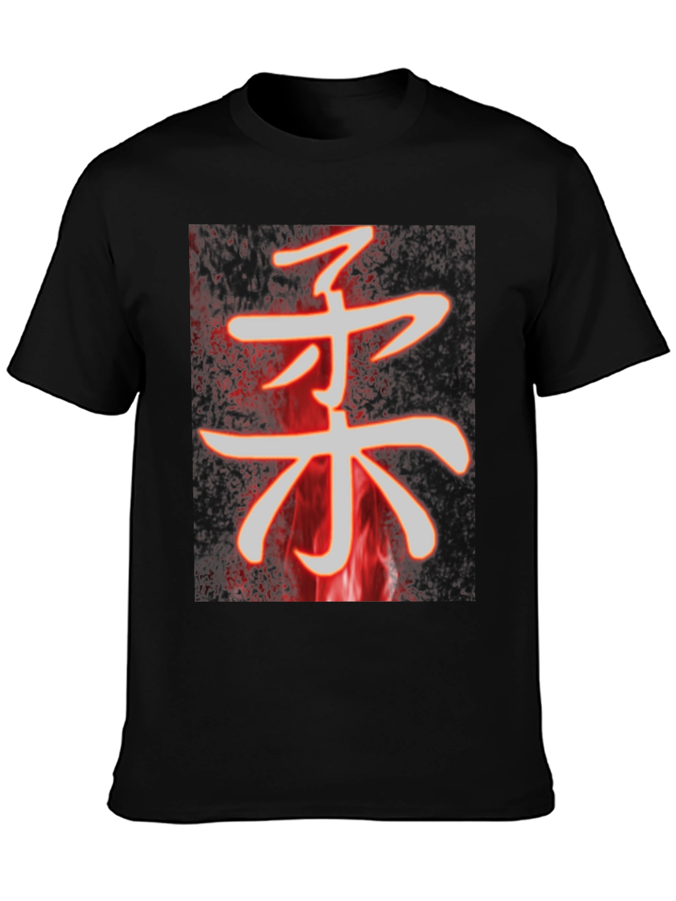 Fiery Kanji T-Shirt - Softness Design