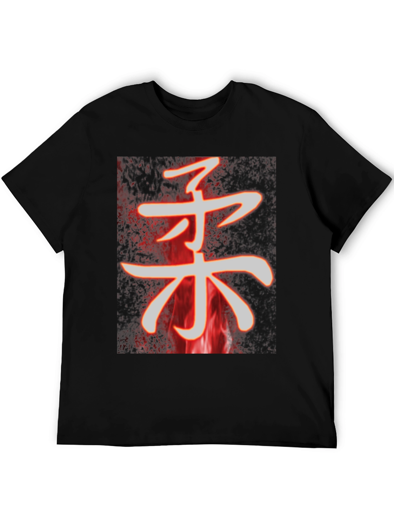 Fiery Kanji T-Shirt - Softness Design