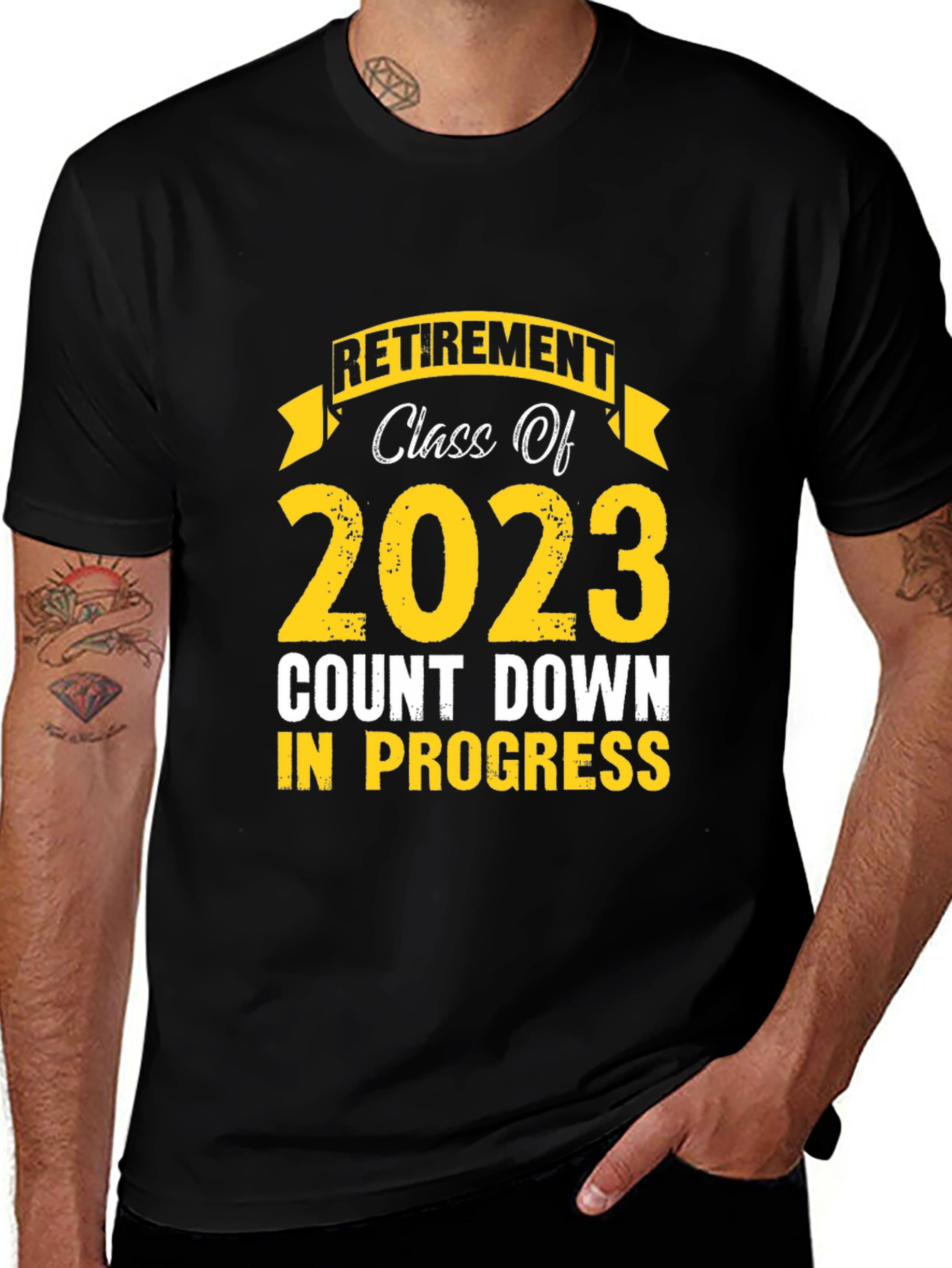 Retirement Class of 2023 Countdown T-Shirt