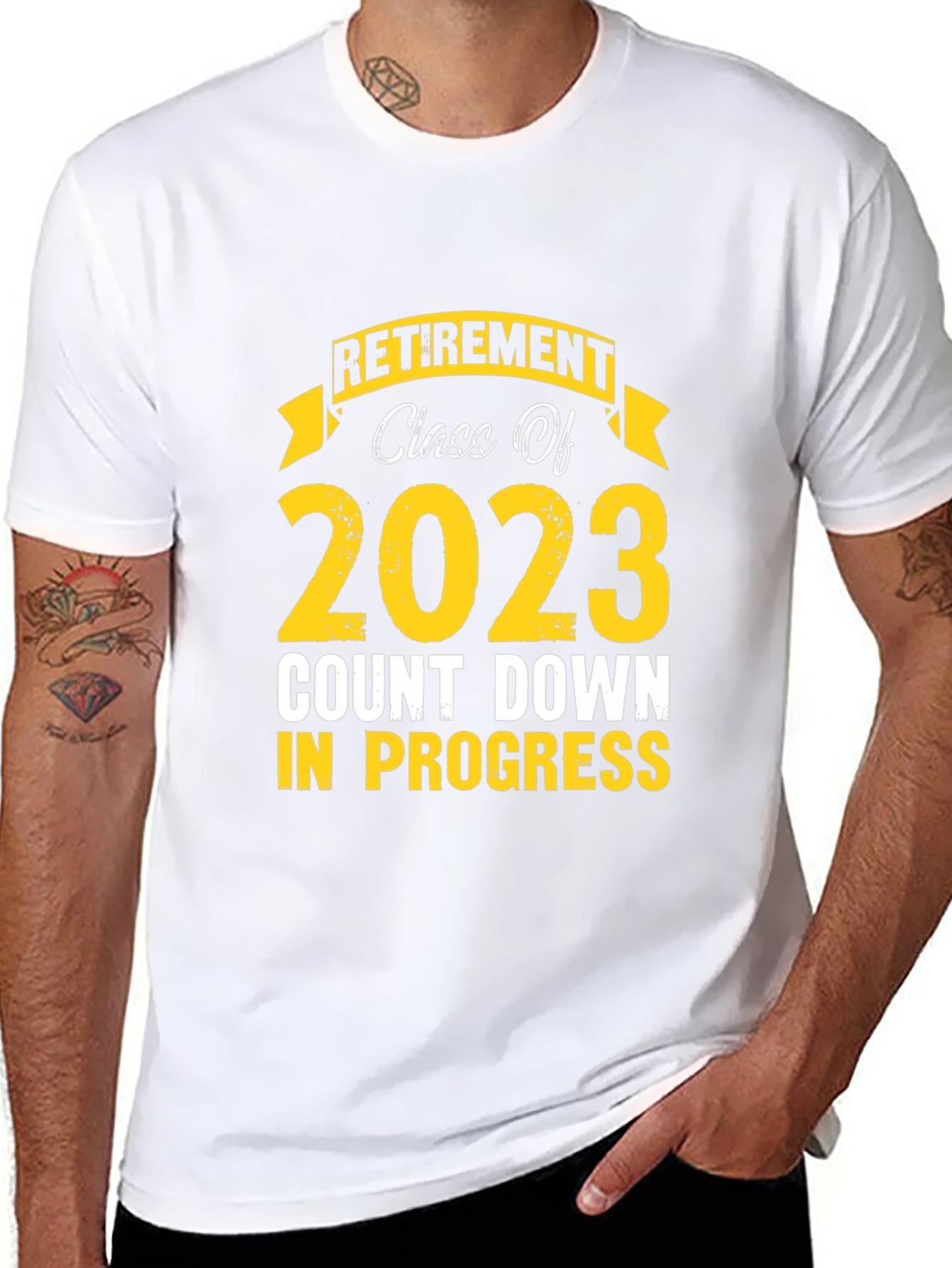 Retirement Class of 2023 Countdown T-Shirt