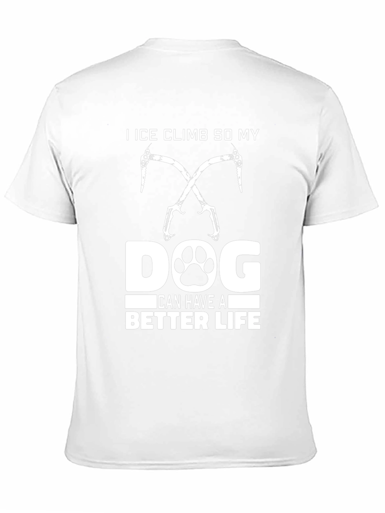 Ice Climb Dog Lover T-Shirt