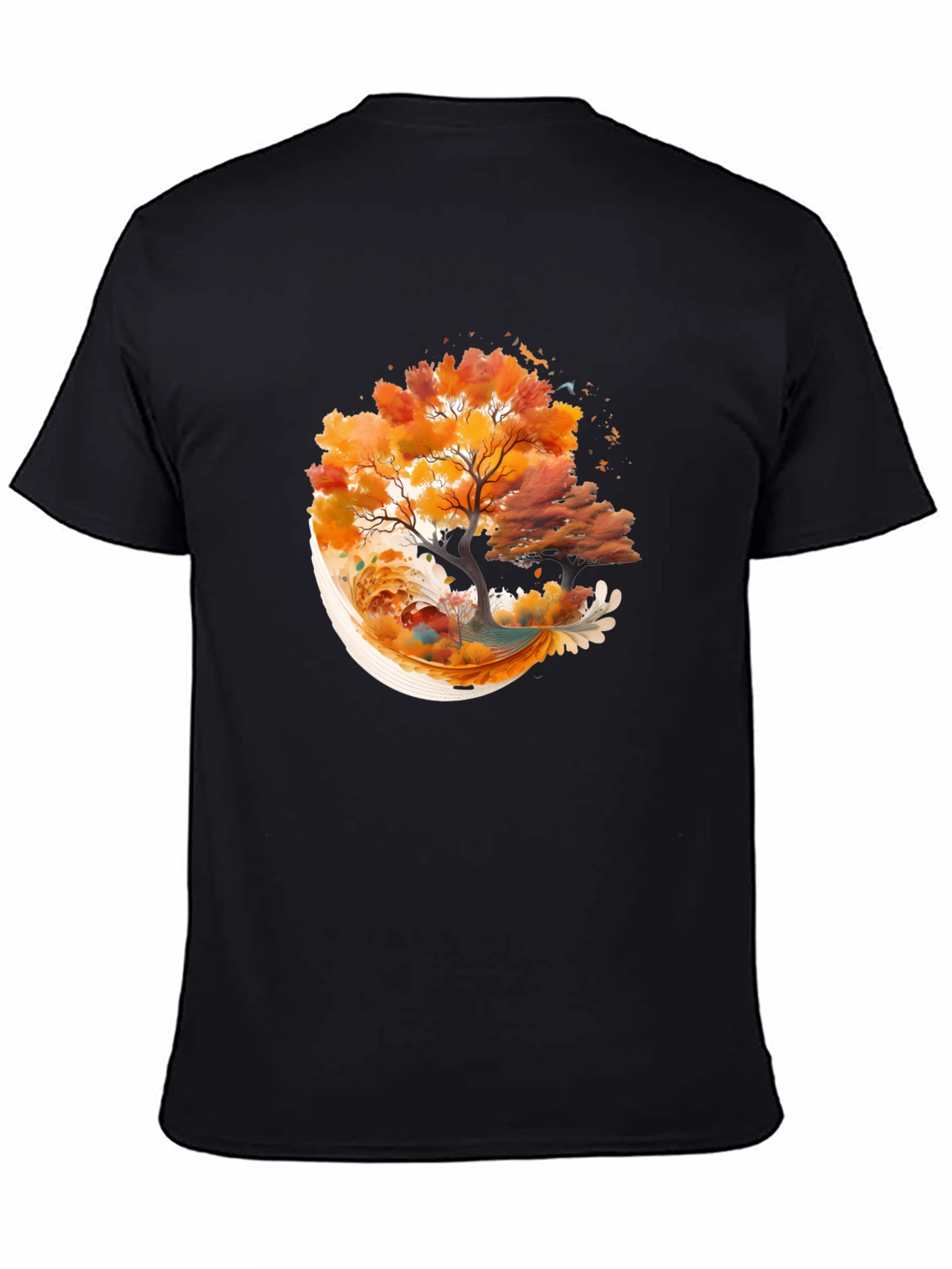 Autumn Tree Graphic Tee - Stylish Nature Inspired Design